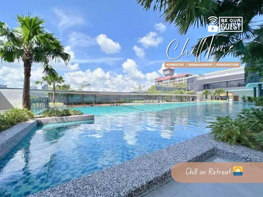 JBTown Midvalley KSL-5minCIQ Veranda SUPER Pool 5GNetflix Biz Suite by ChillTime Homestay