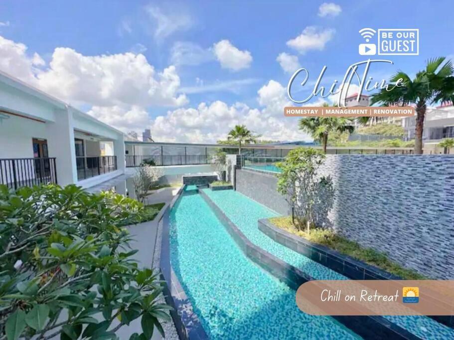 JBTown Midvalley KSL-5minCIQ Veranda SUPER Pool 5GNetflix Biz Suite by ChillTime Homestay