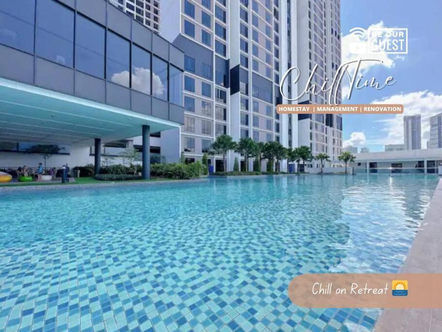 JBTown Midvalley KSL-5minCIQ Veranda SUPER Pool 5GNetflix Biz Suite by ChillTime Homestay