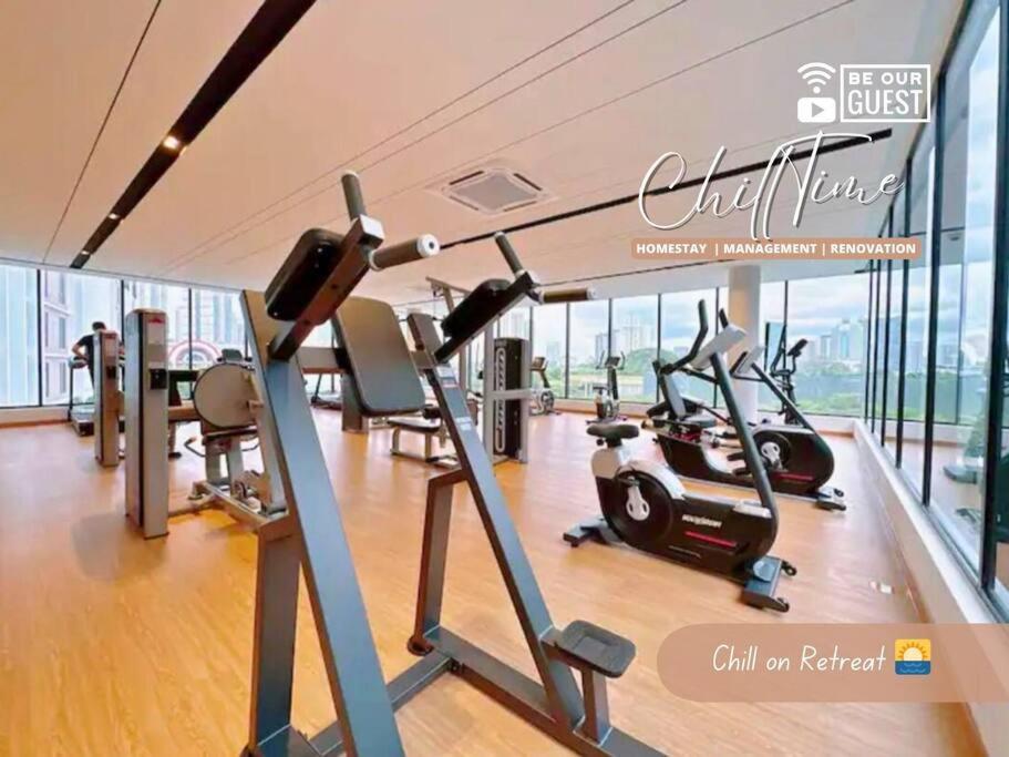 JBTown Midvalley KSL-5minCIQ Veranda SUPER Pool 5GNetflix Biz Suite by ChillTime Homestay