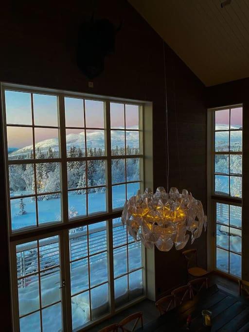 Villa Ullådalen på fjället i Åre ski in-out view 2