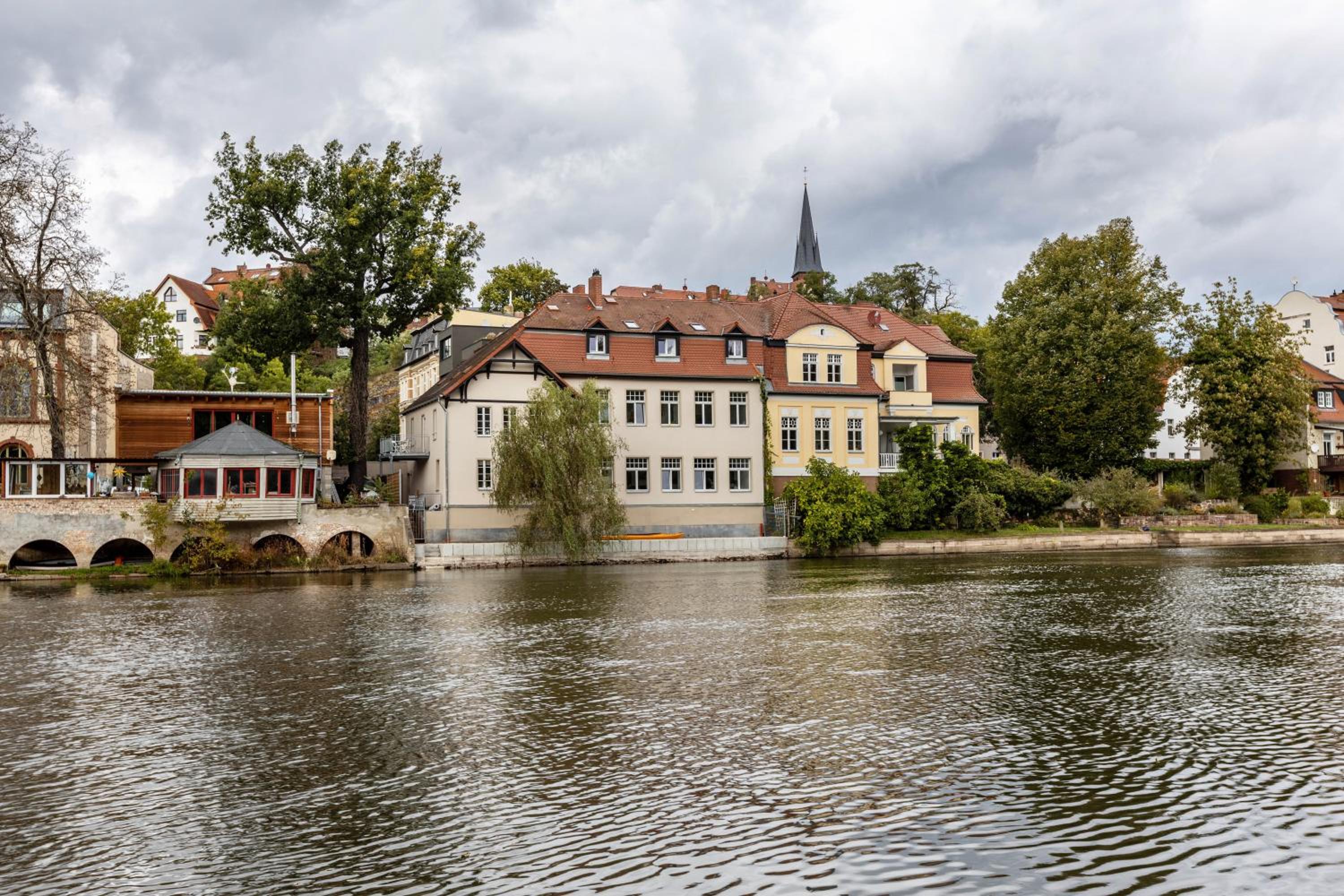 Saale Fewo mit Burgblick