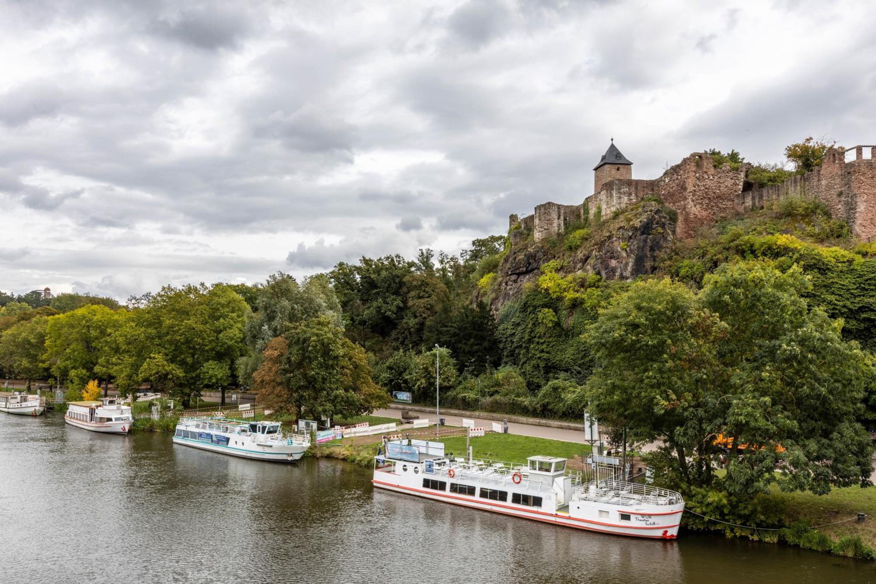 Saale Fewo mit Burgblick