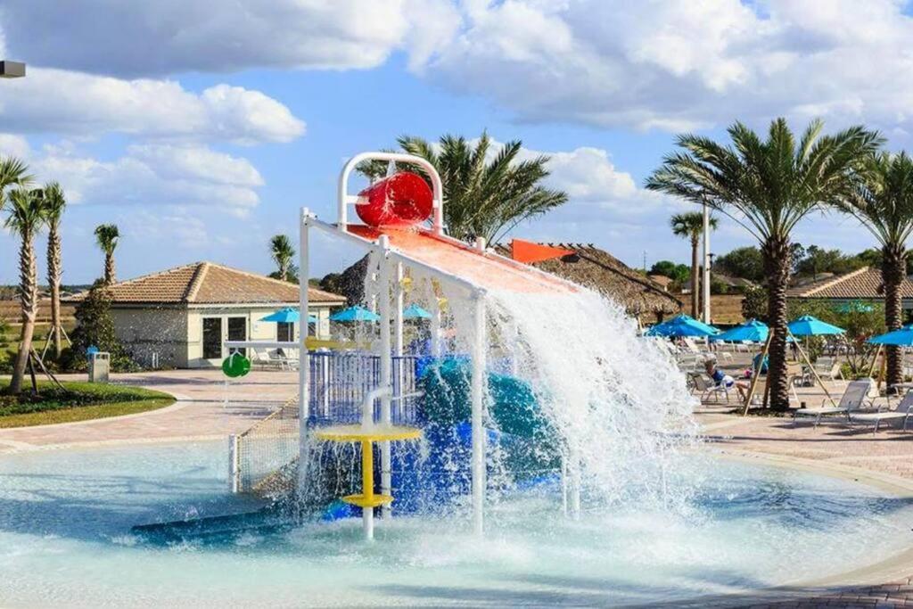 Lakefront 9BR Resort Pool Home Near Disney World