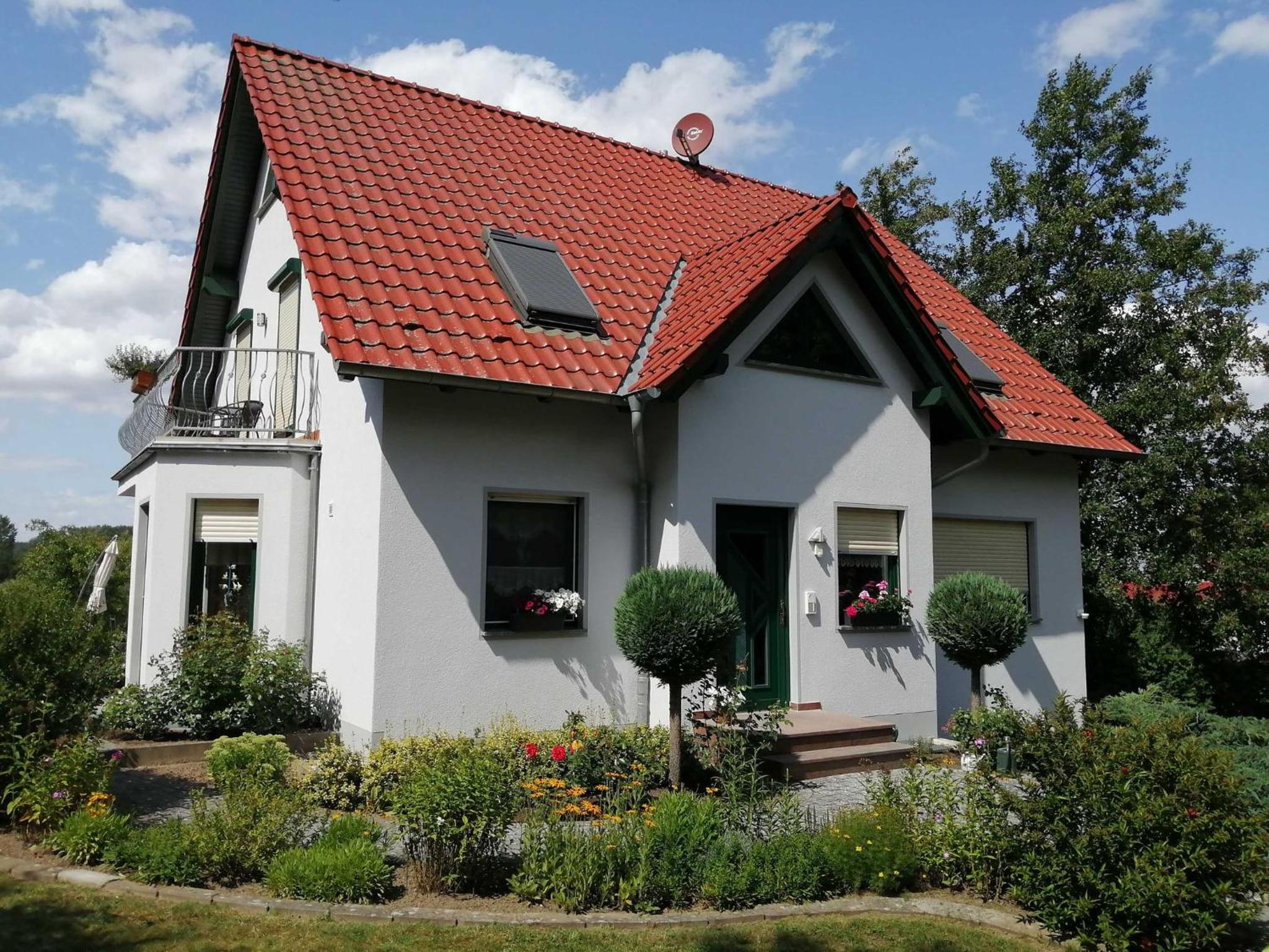 Süd-Balkon an der schönen Peene