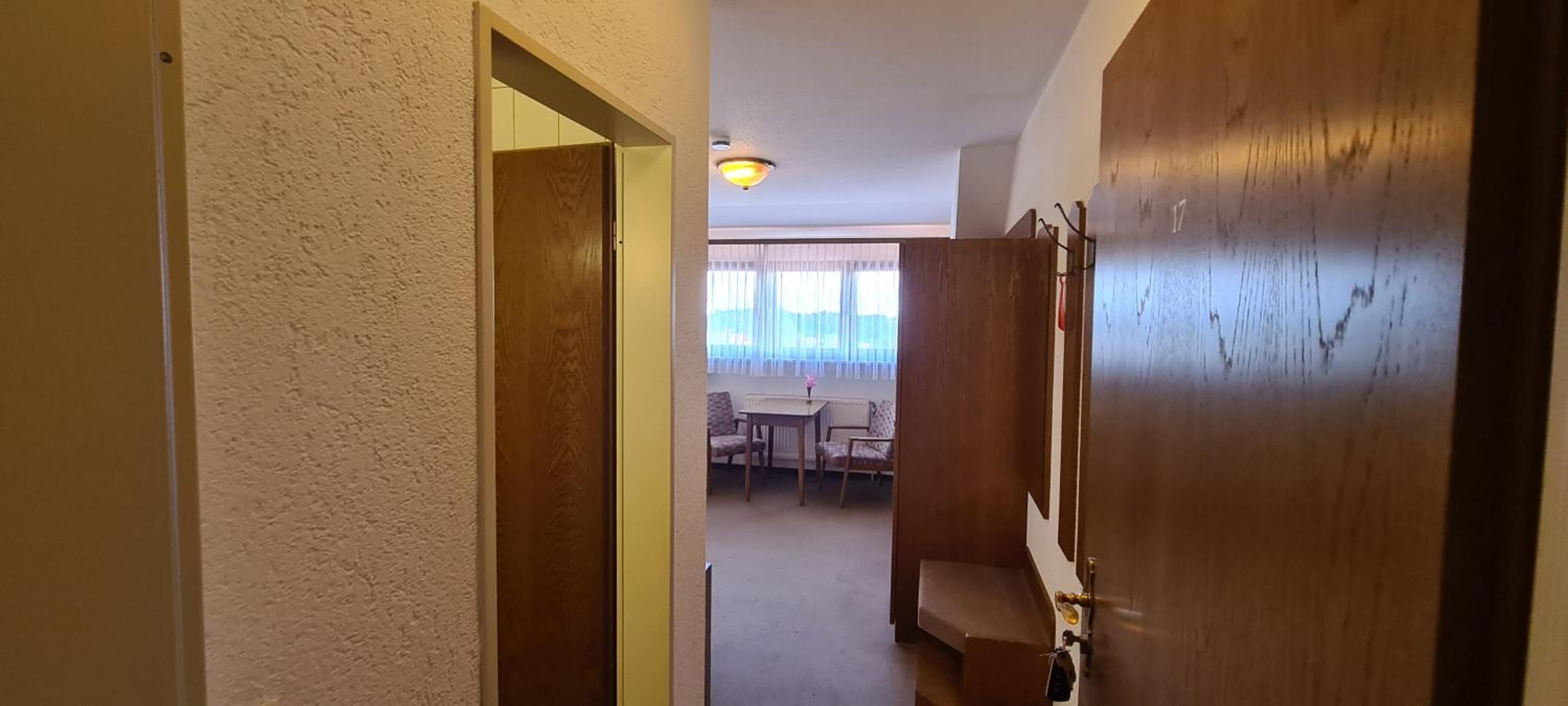Doppelzimmer Bergblick mit 2 Einzelbetten - Pension Hauber