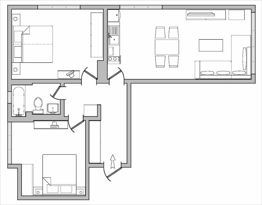 Alba apartment - Prime Location
