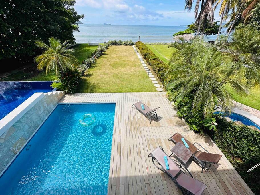 Gorgeous Beachfront Home in Playa Potrero