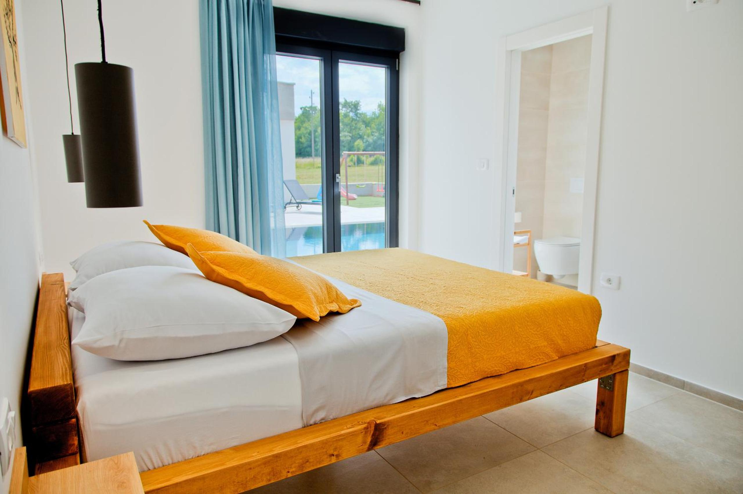 Villa Bateli for 8 people in Central Istria with children playground and salt-water private pool view 3
