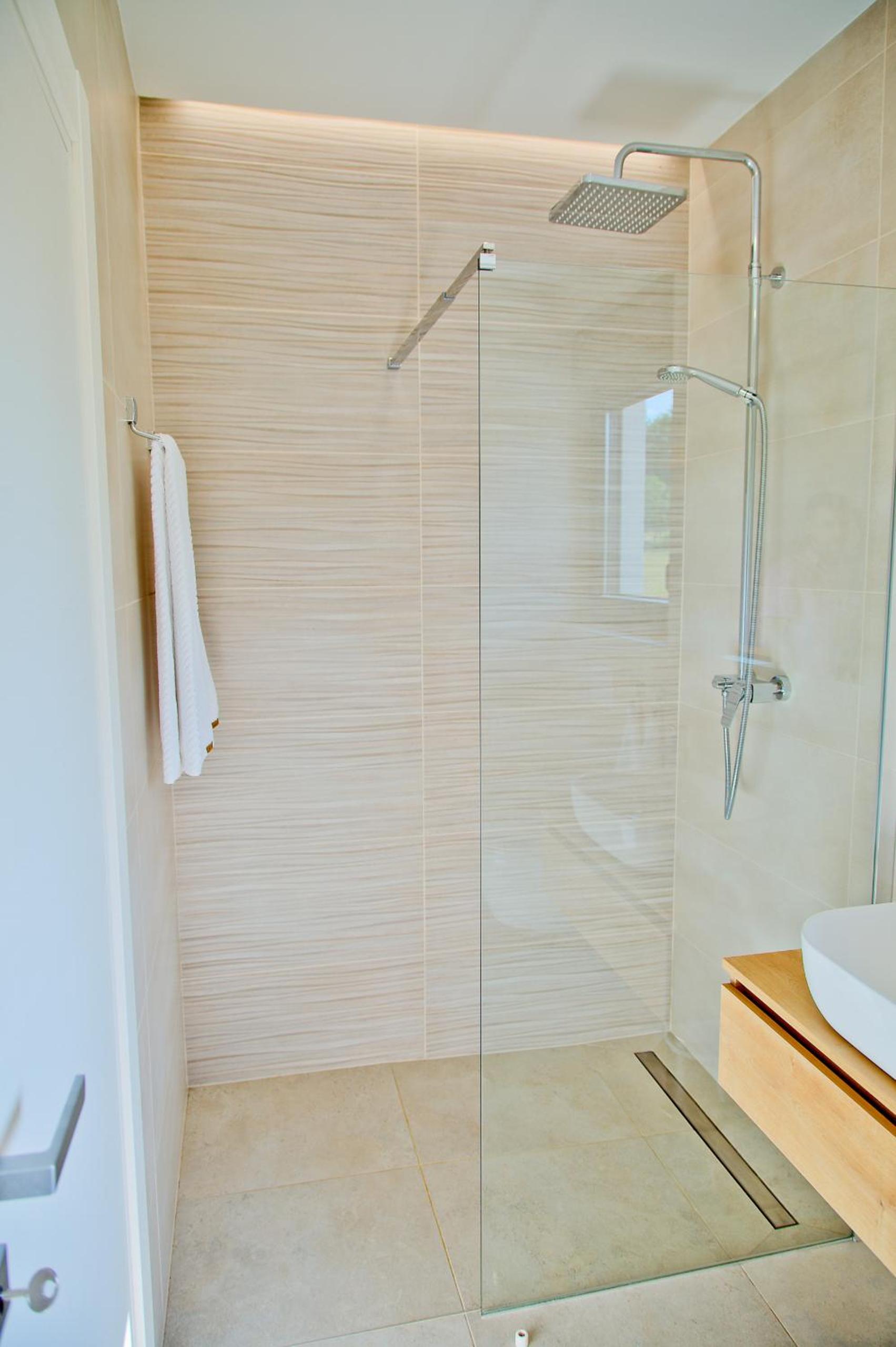 Villa Bateli for 8 people in Central Istria with children playground and salt-water private pool view 2