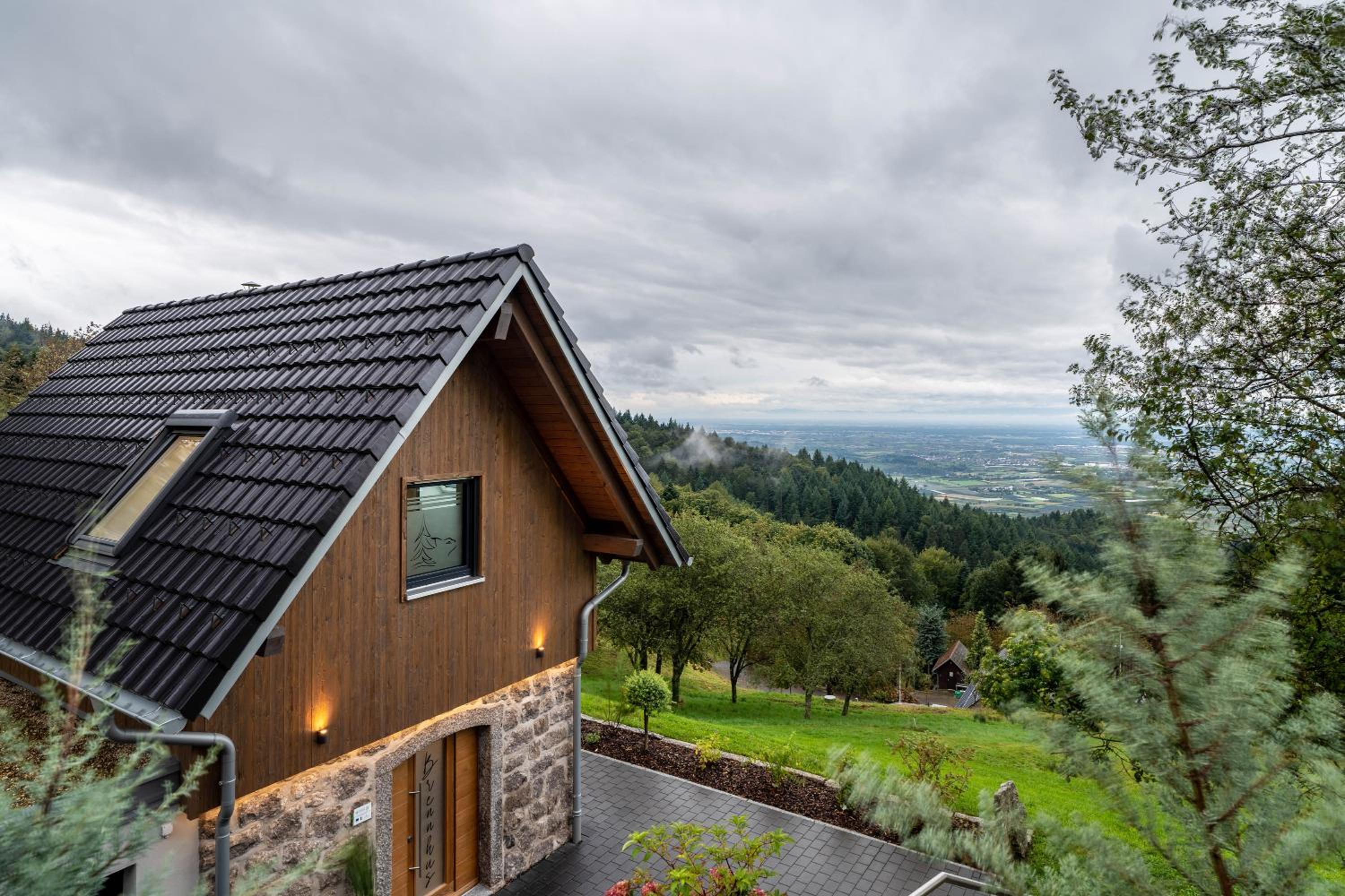 Waldlux Luxus-Chalet Brennhus