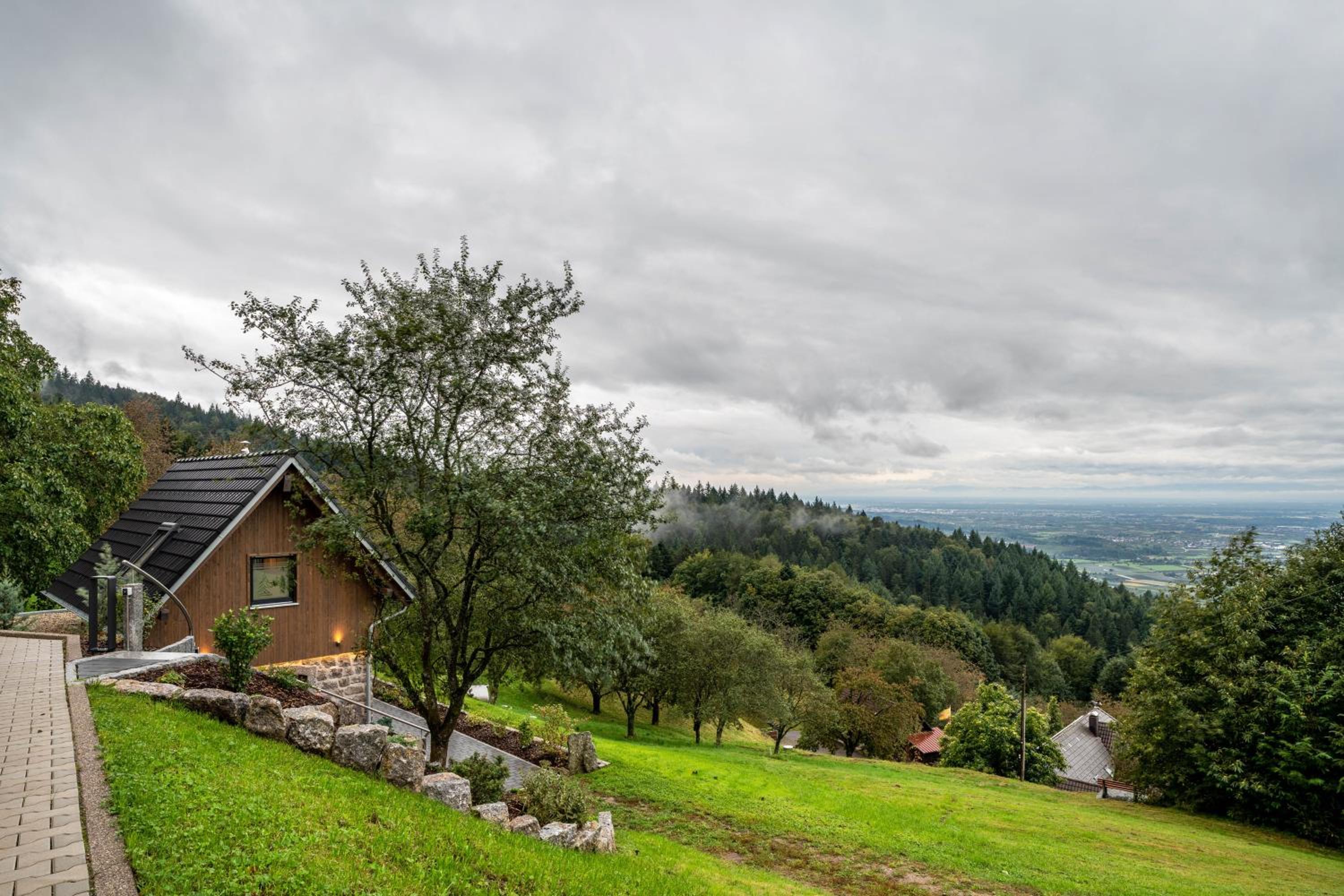 Waldlux Luxus-Chalet Brennhus