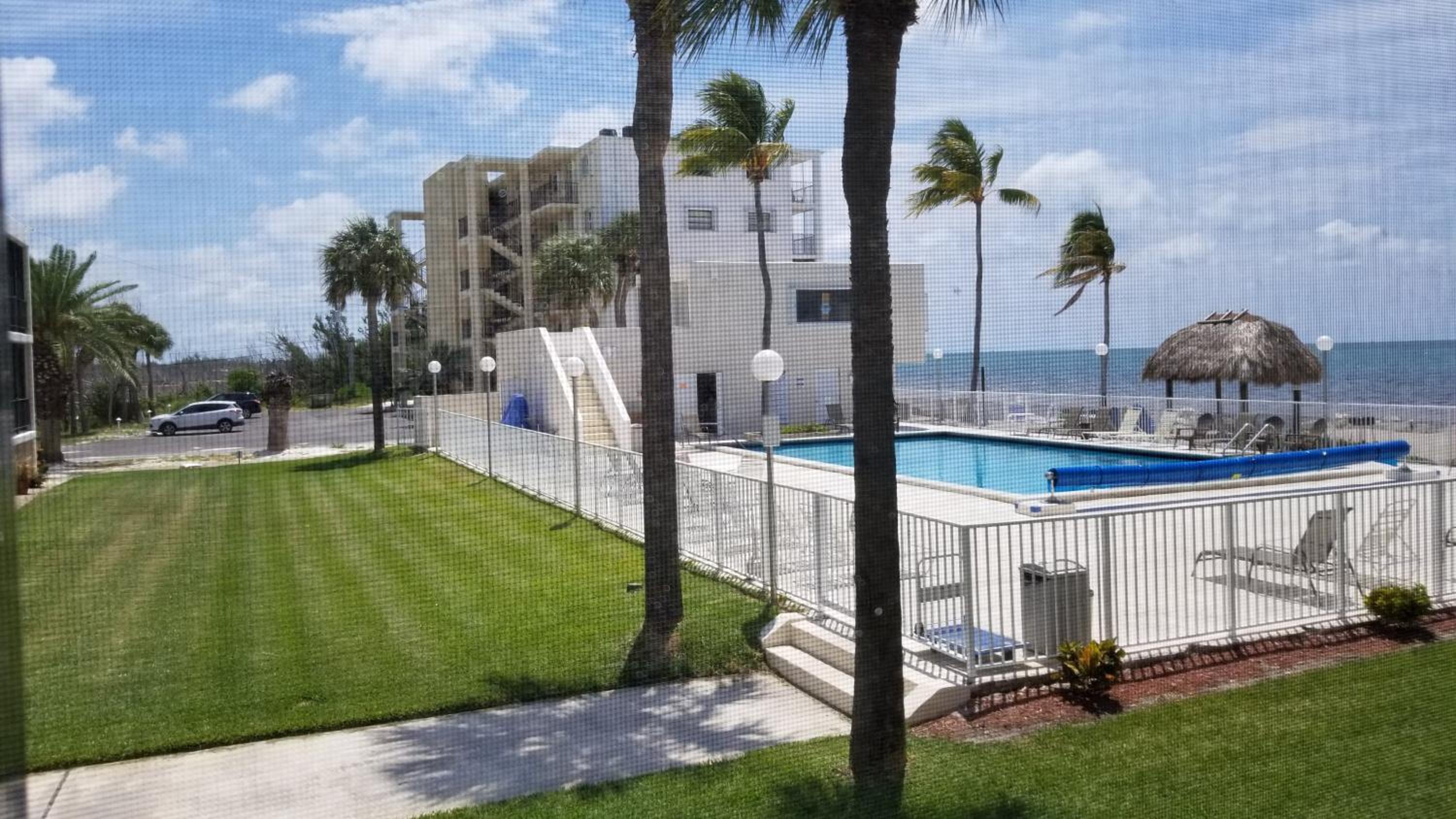 Beachfront Condo on Coco Plum Beach view 2