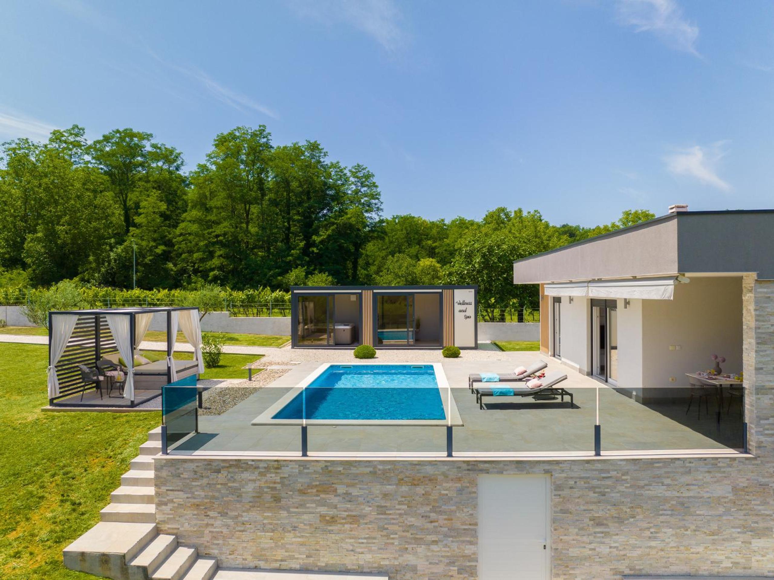 Villa Romantica near Labin - Rabac - ground floor house for 2 people with wellness view 3