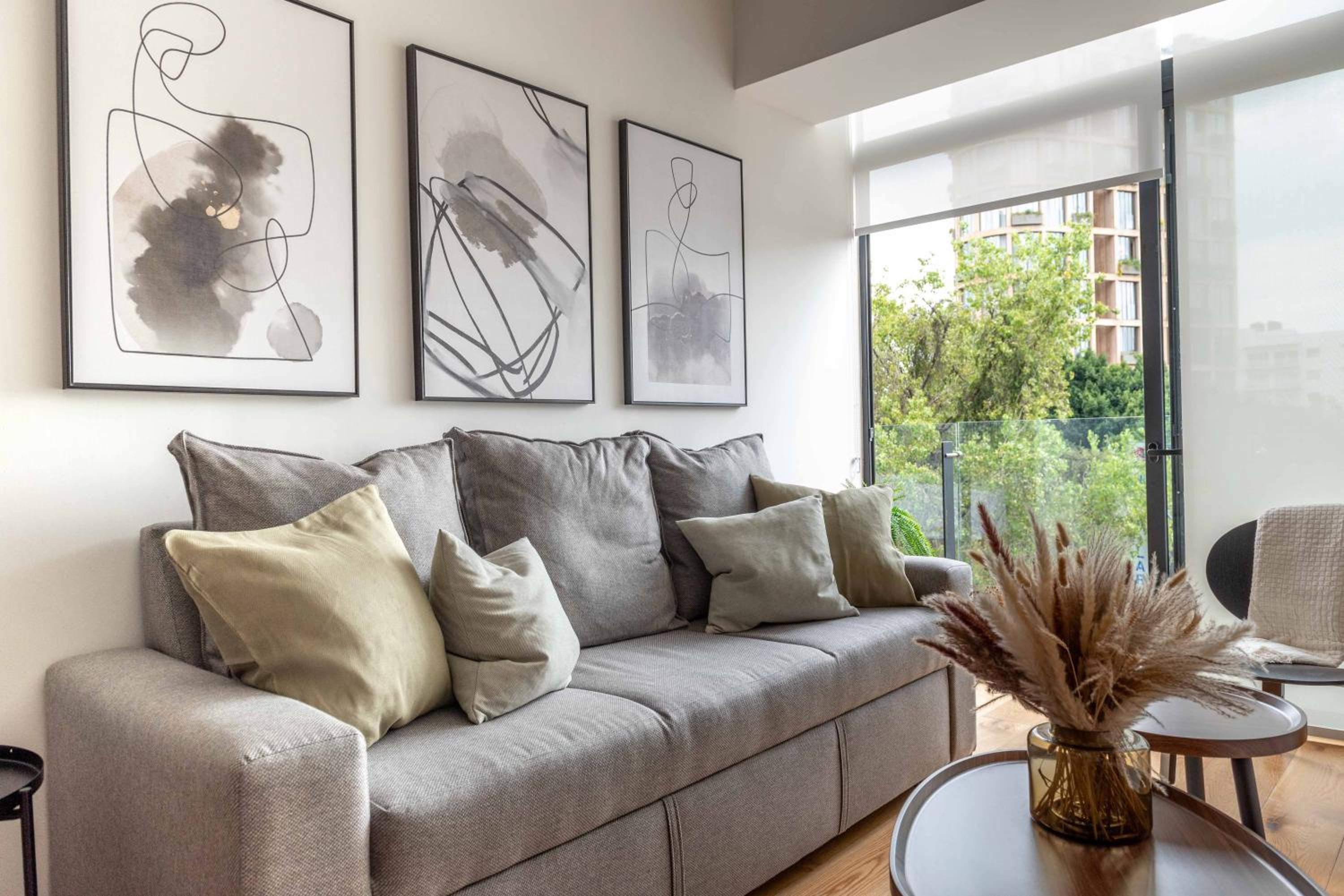 Amazing 1BR in Roma Norte with AC balcony and Rooftop