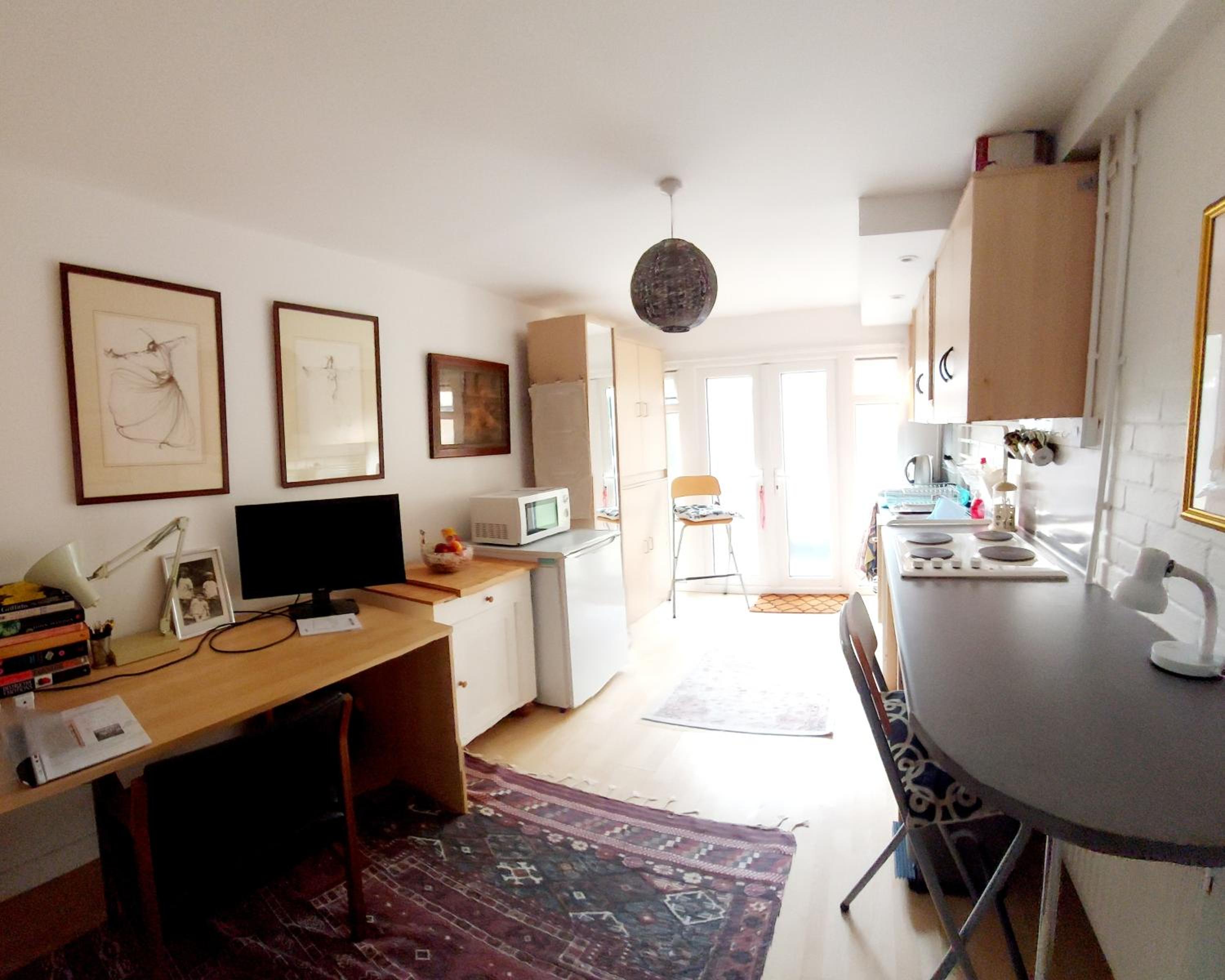 1 Dbl Bed Ground Floor Modern Oriental Flat Greenwich Park