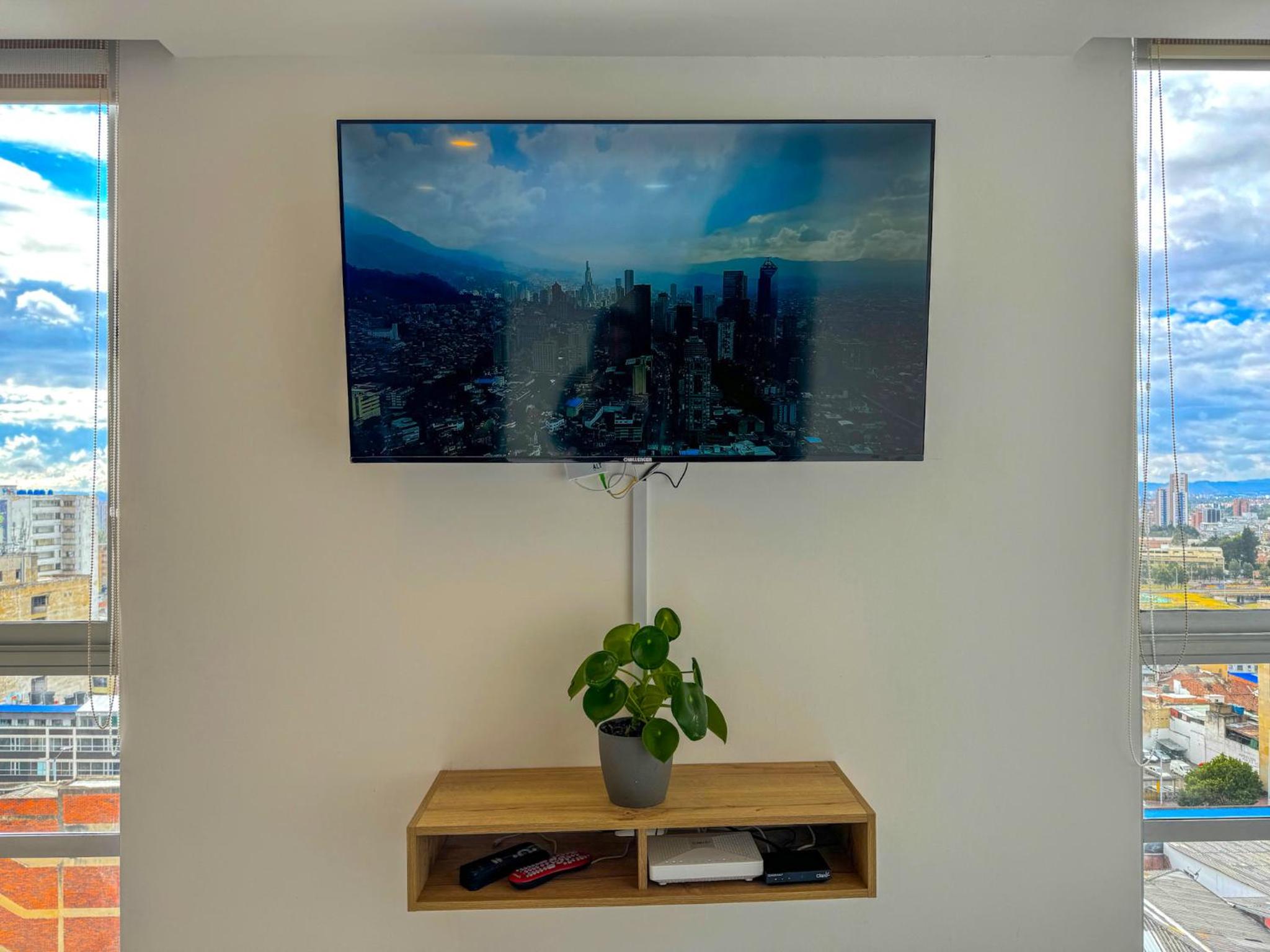 ApartaSuite con la mejor vista en Centro Internacional Bogotá