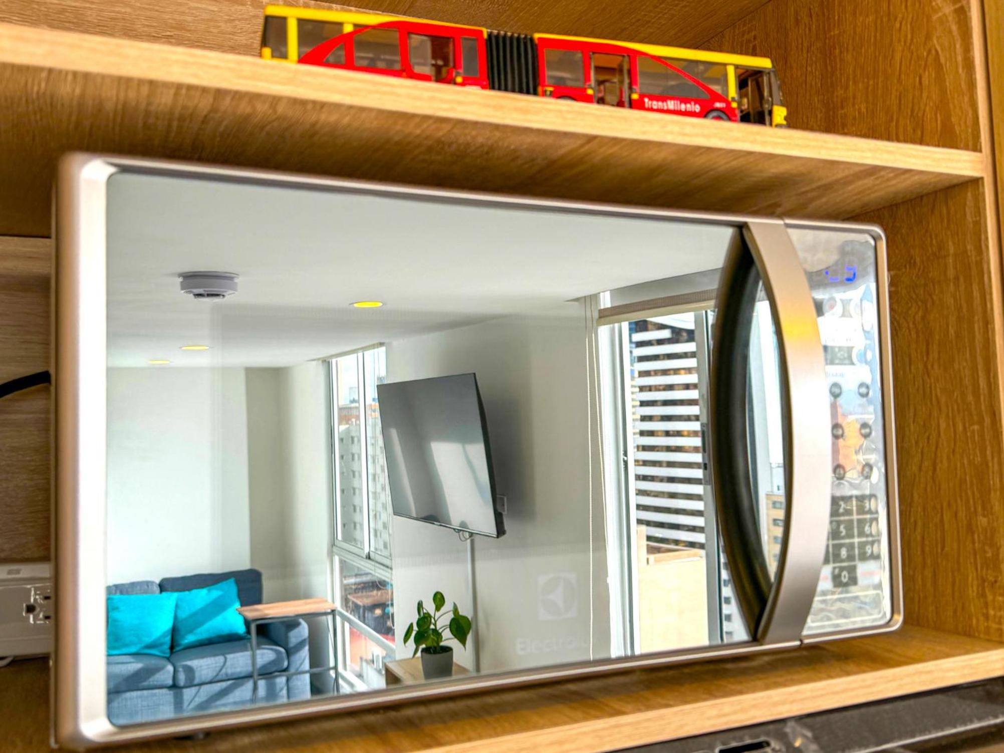 ApartaSuite con la mejor vista en Centro Internacional Bogotá