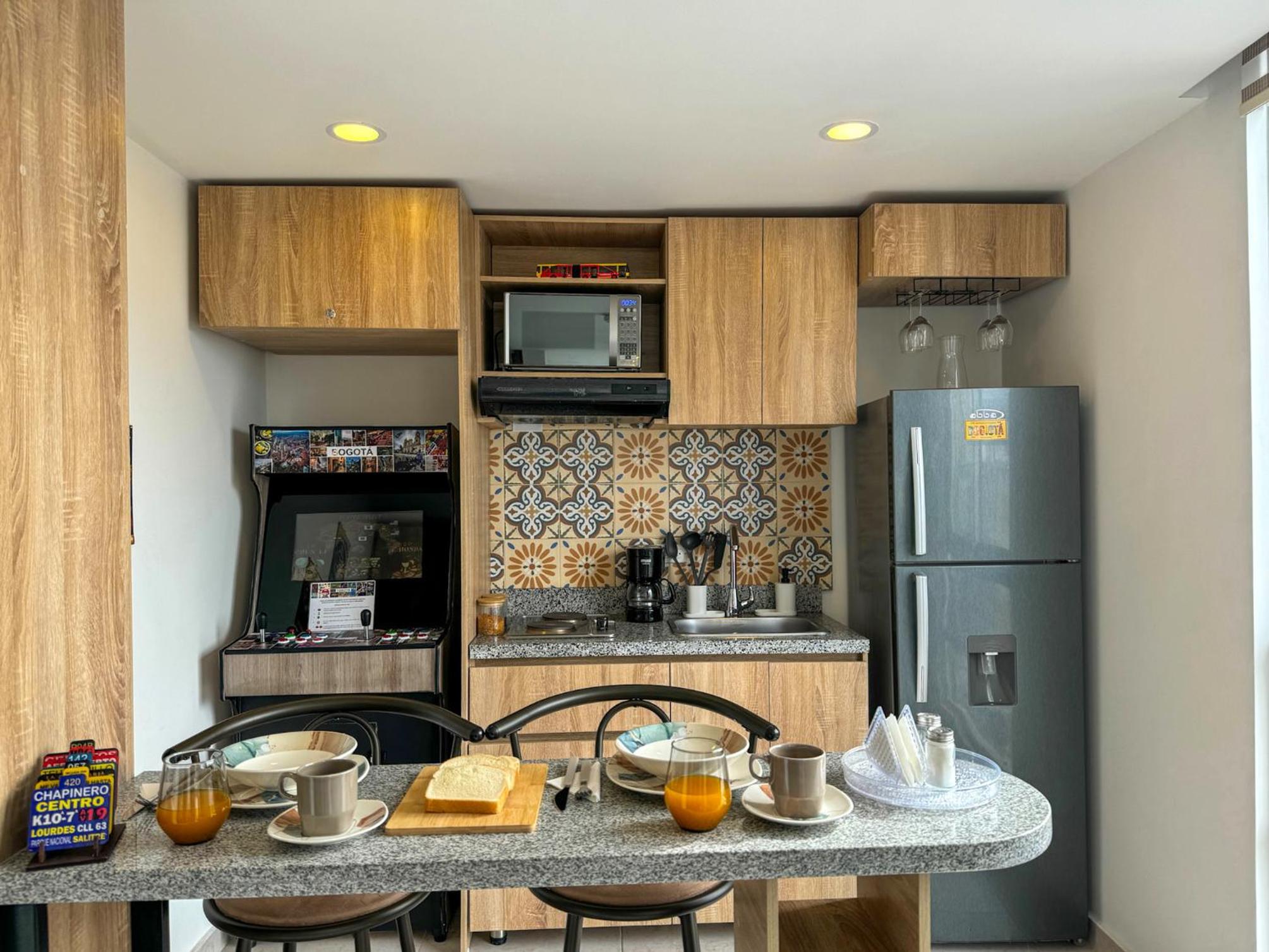 ApartaSuite con la mejor vista en Centro Internacional Bogotá