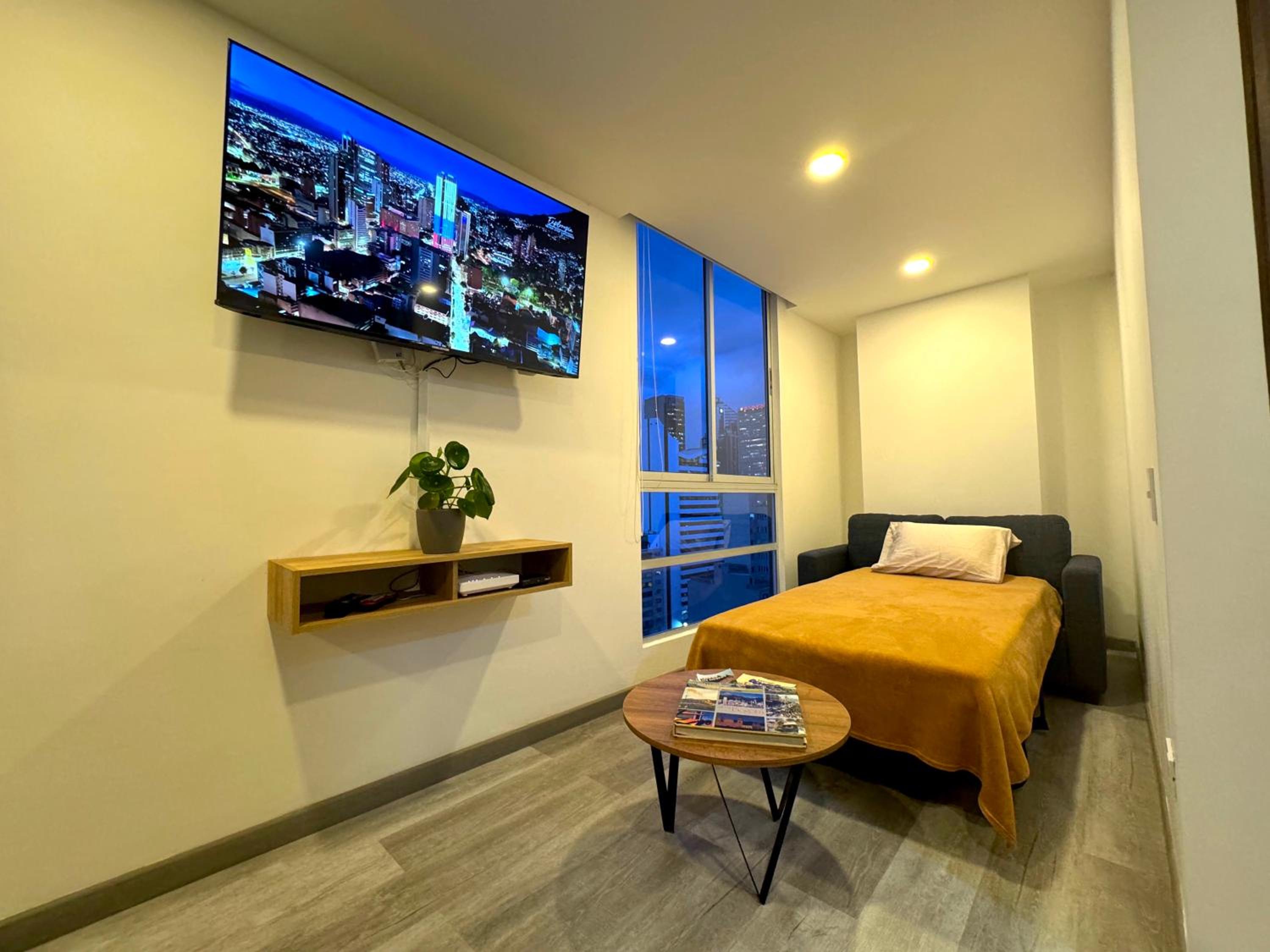 ApartaSuite con la mejor vista en Centro Internacional Bogotá