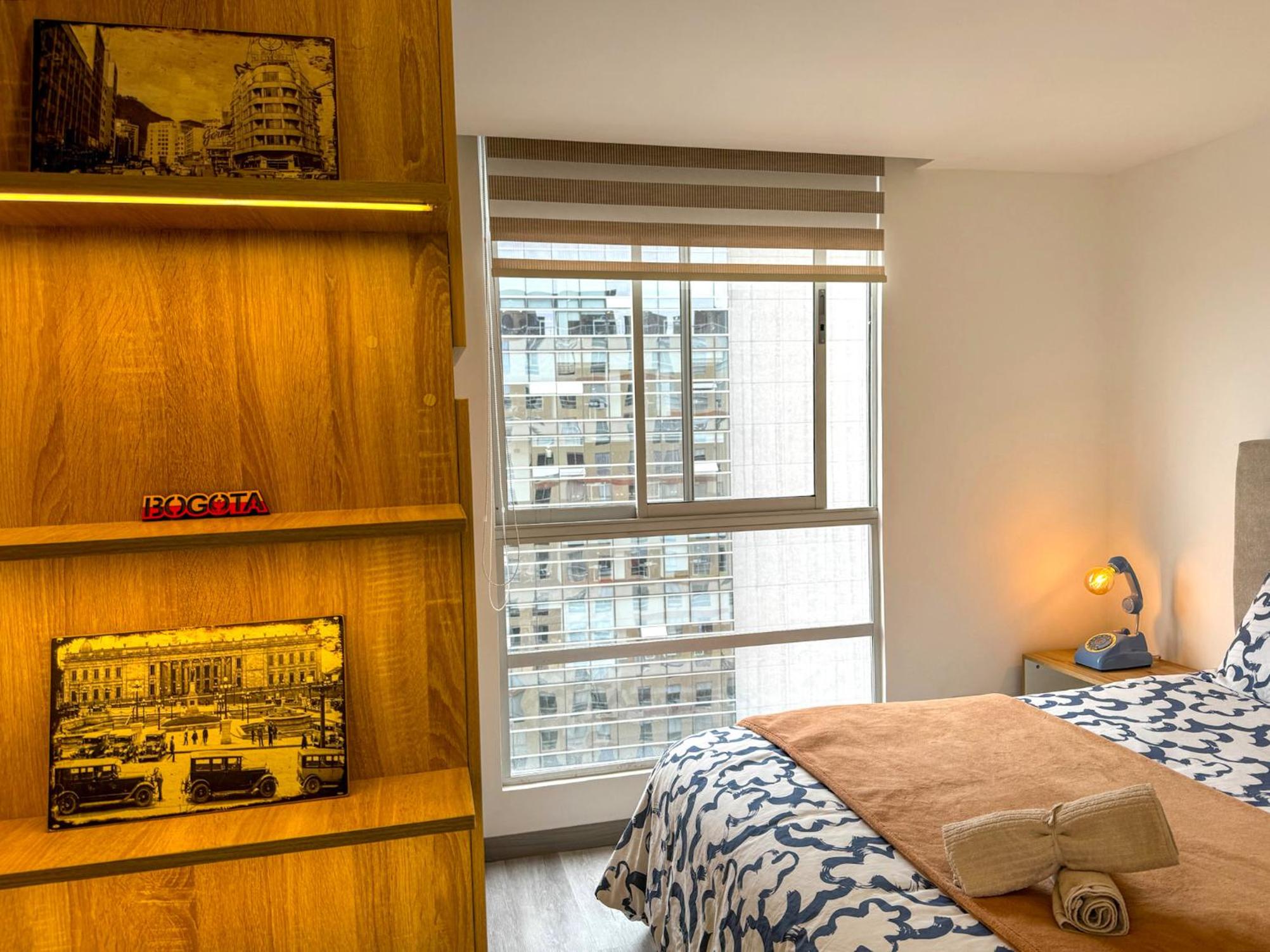 ApartaSuite con la mejor vista en Centro Internacional Bogotá