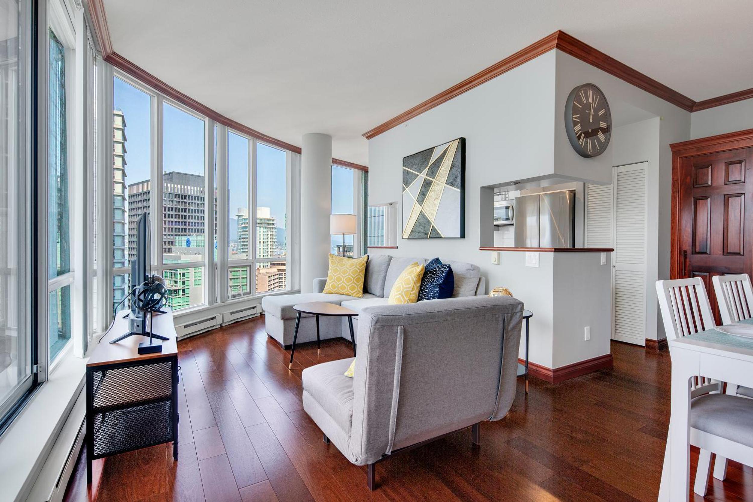Spacious Sanctuary in the Sky - Central Location with Gorgeous Views!