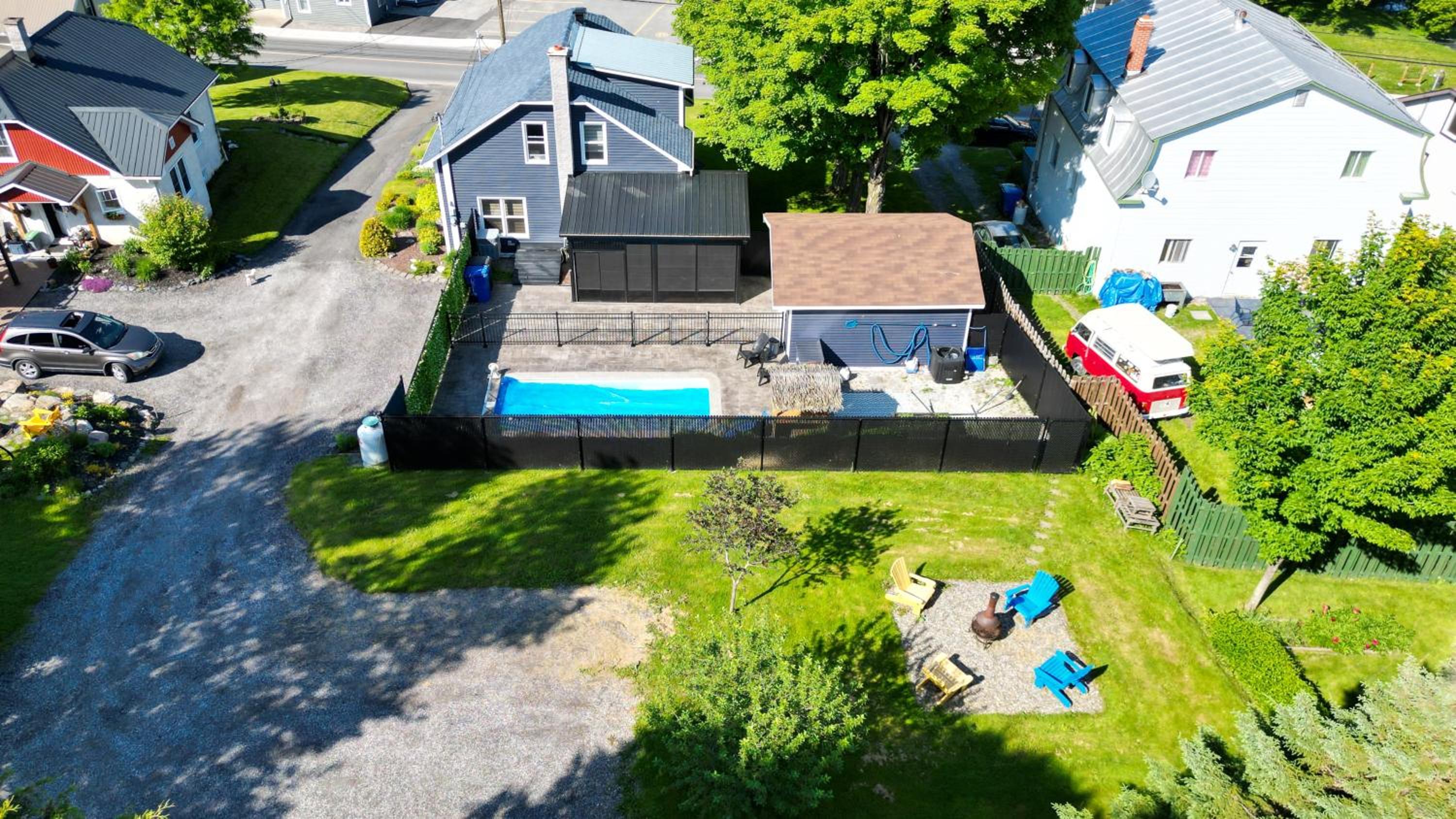 Le chalet bleu