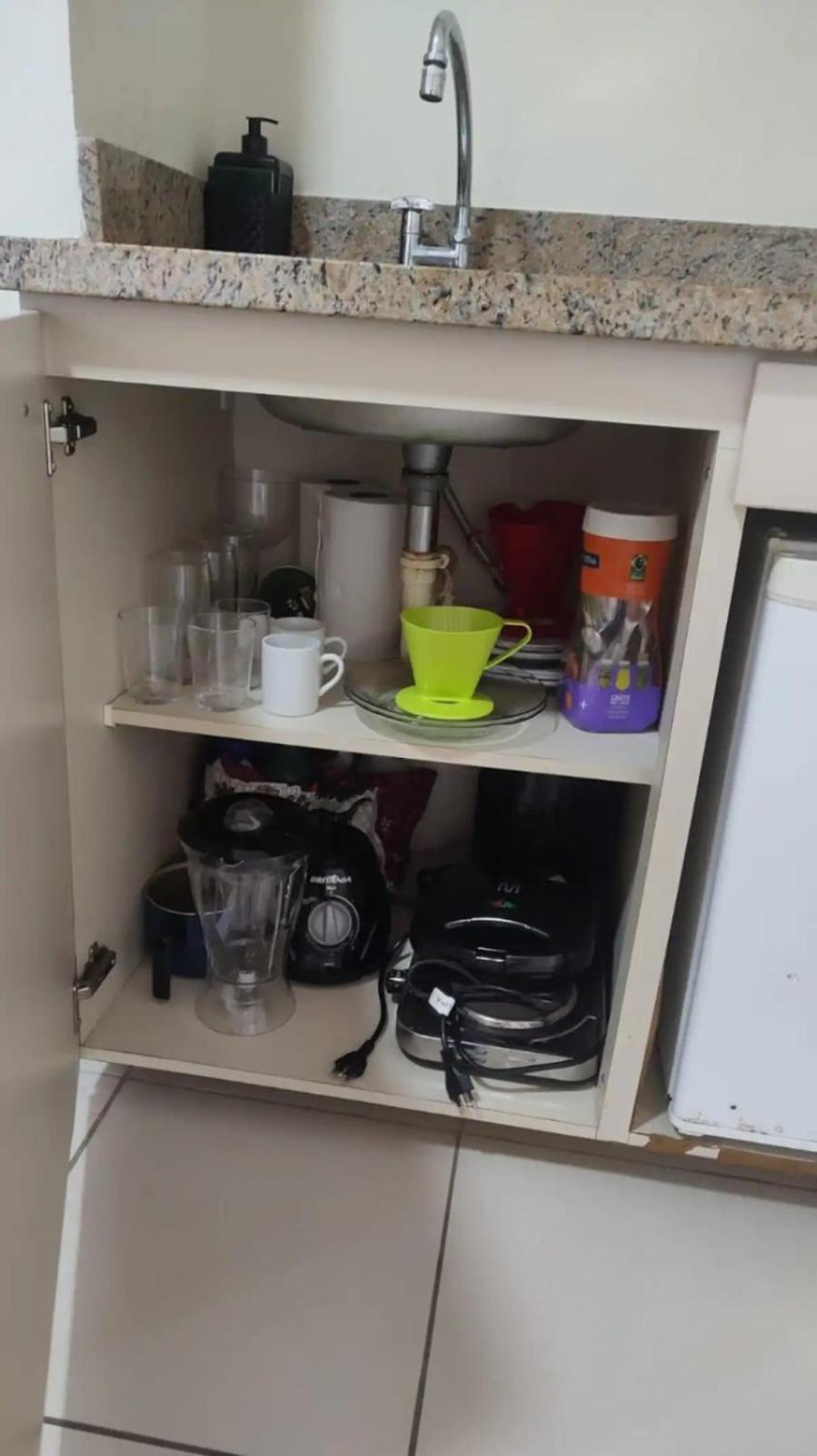 Studio pé na areia, vista, internet e ar
