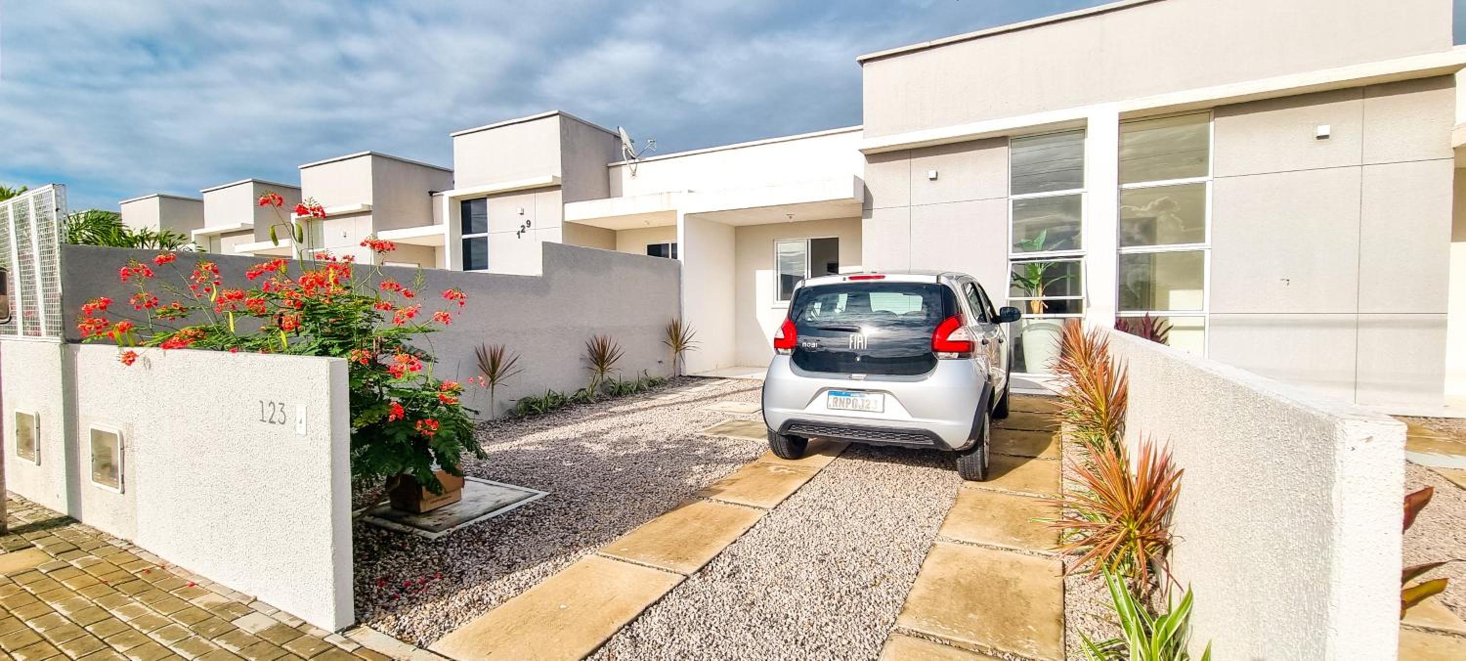 Casa térrea no litoral do Ceará