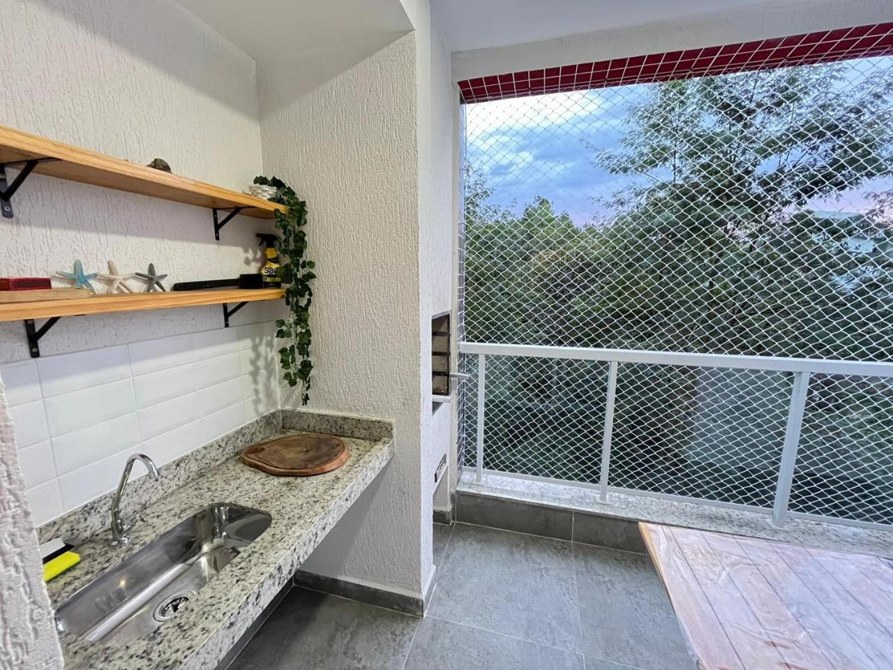 Novo Cond Ibiza (Praia Grande) c/piscina e sauna