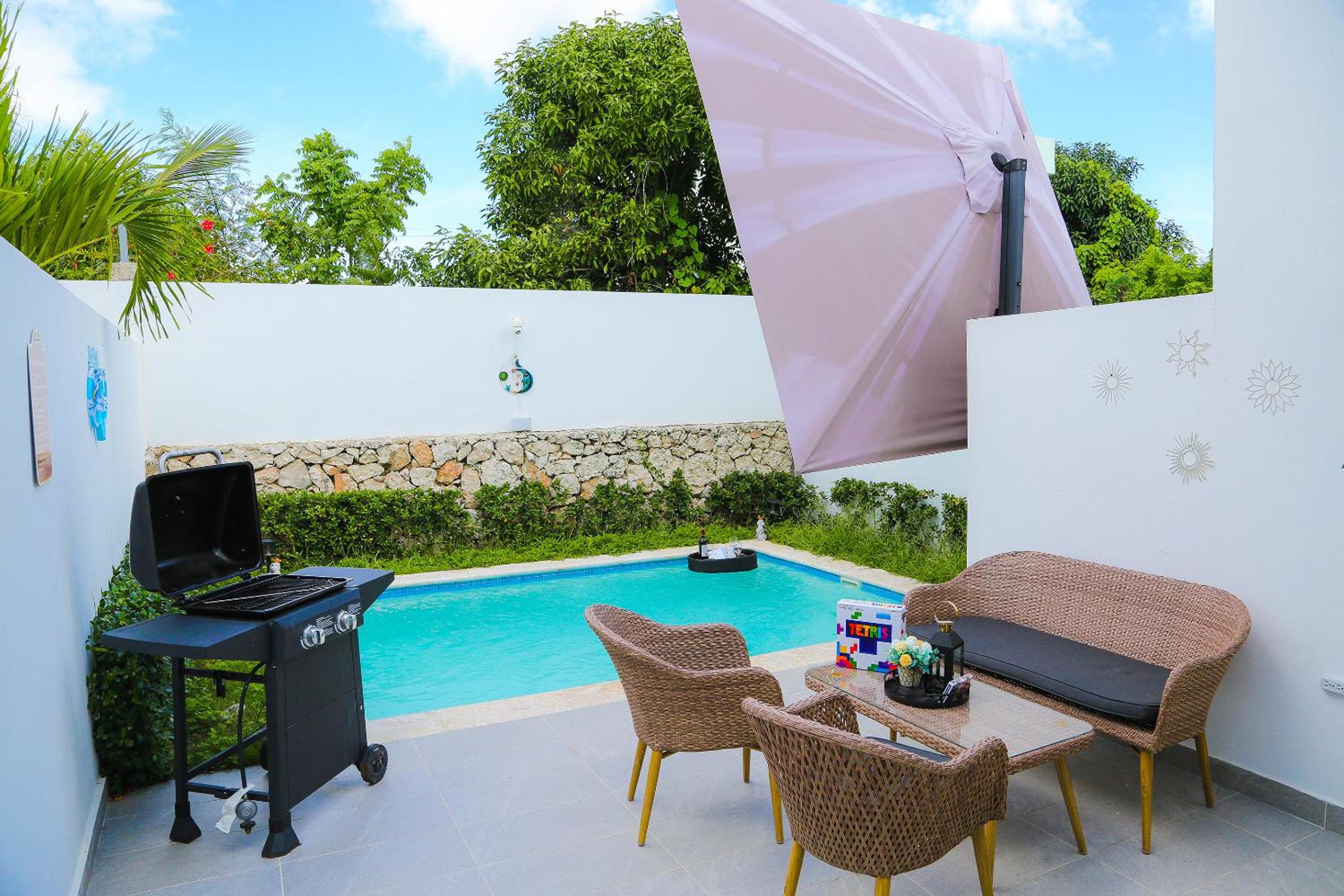 Villa con piscina privada