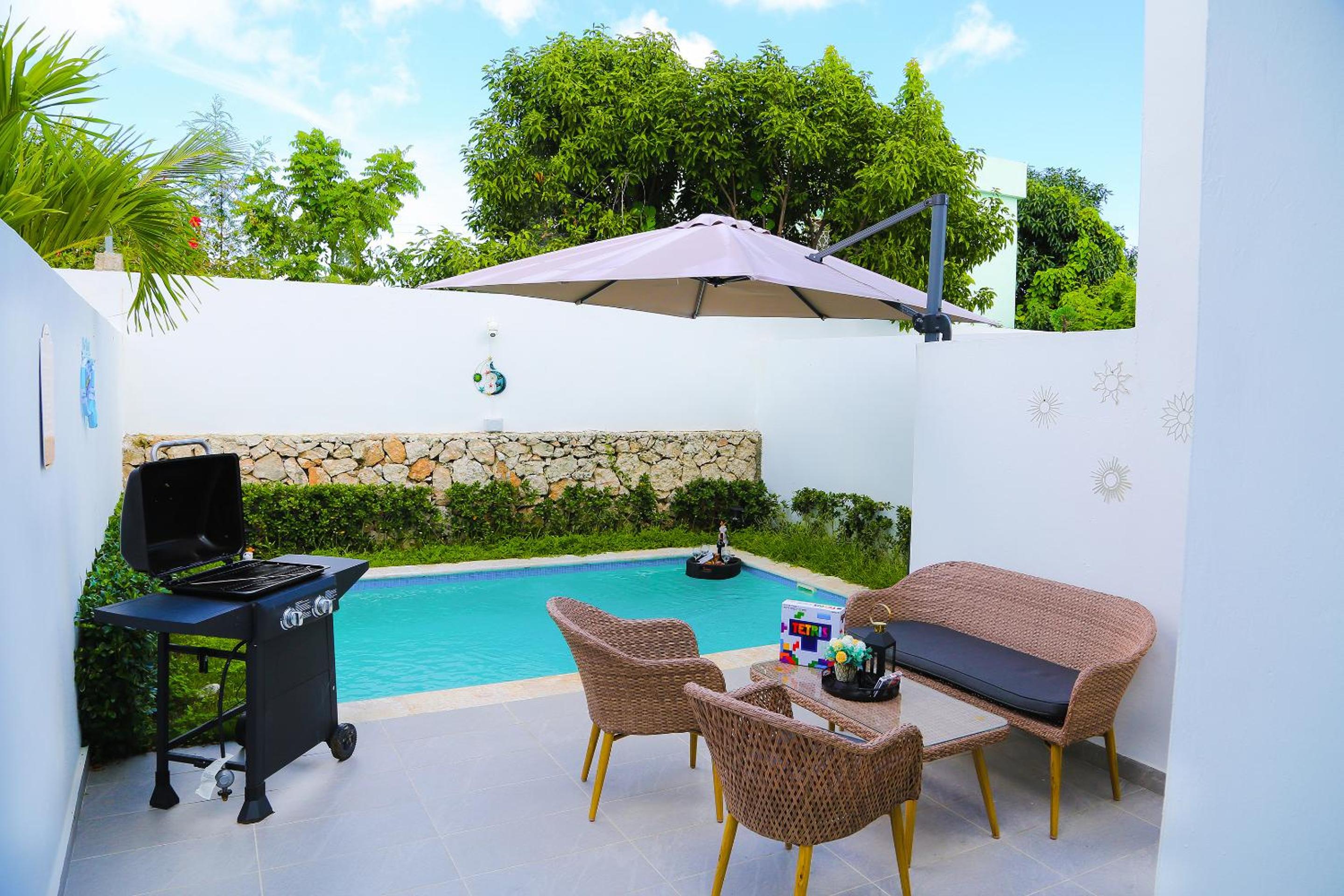 Villa con piscina privada