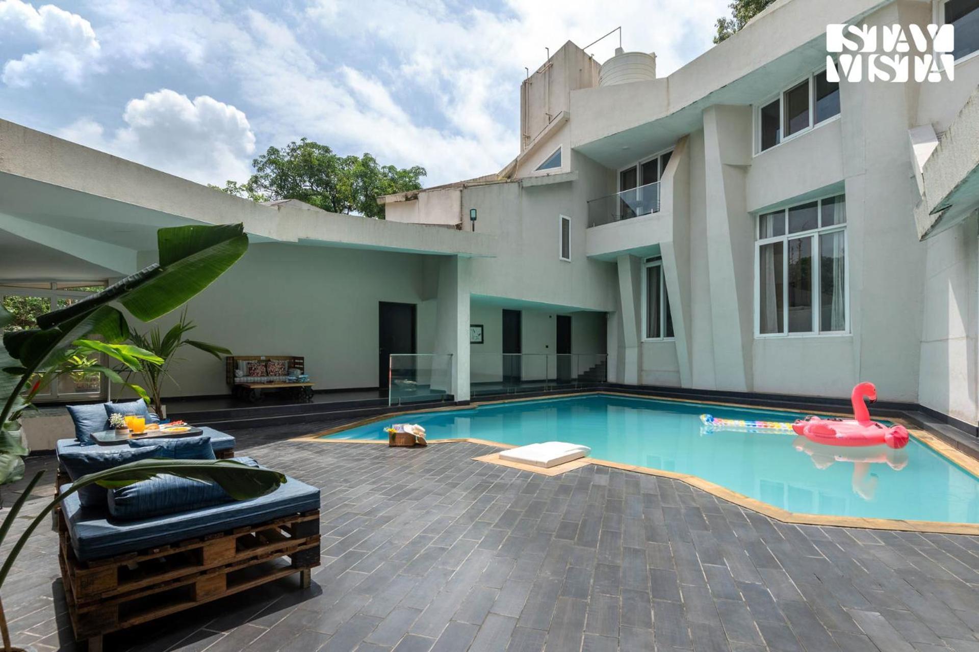 StayVista at Bayside Oasis with Outdoor Pool, WiFi view 3