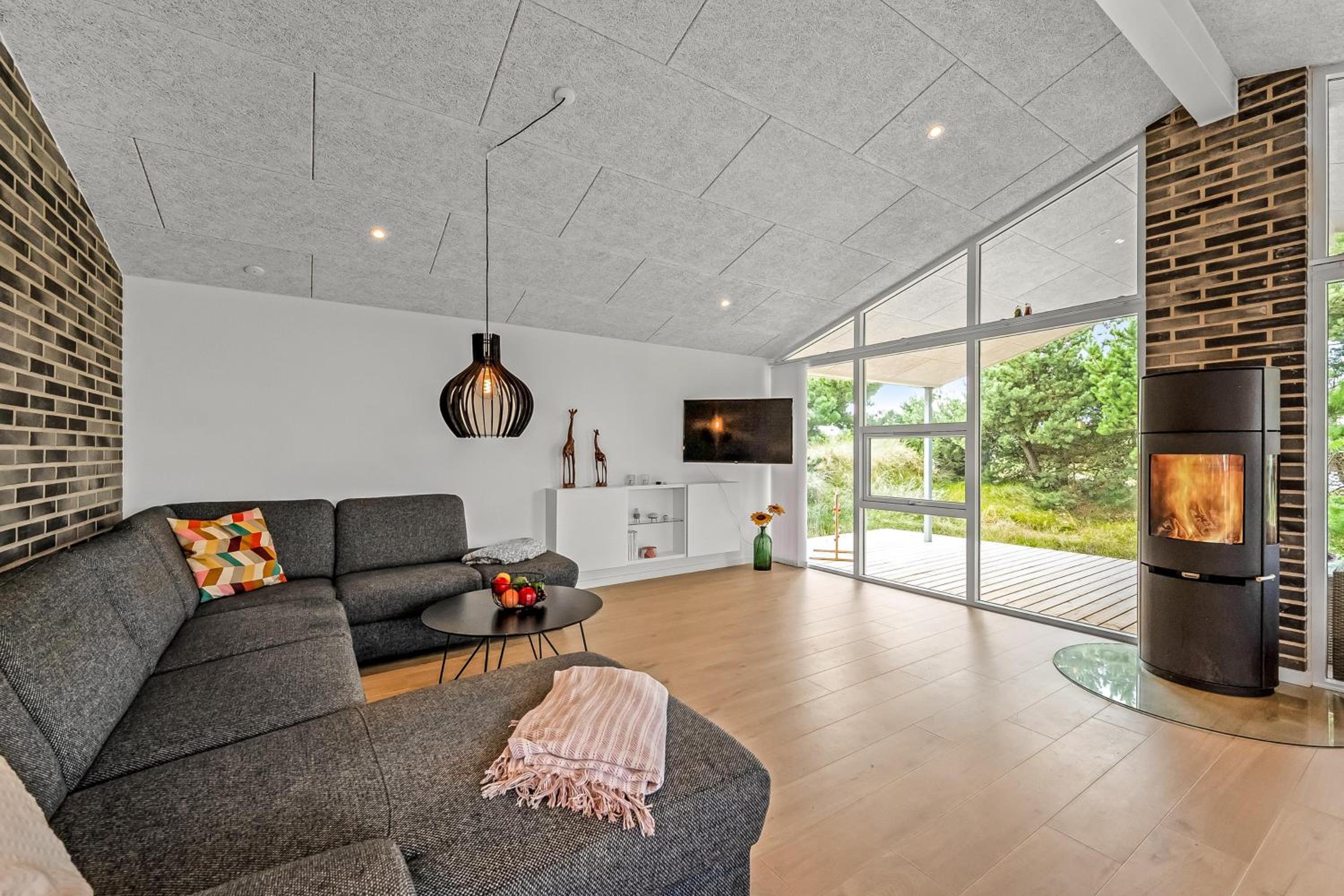 Fantastic Holiday Home In Søndervig With Outdoor Sauna, Outdoor Shower, And Wilderness Bath view 2