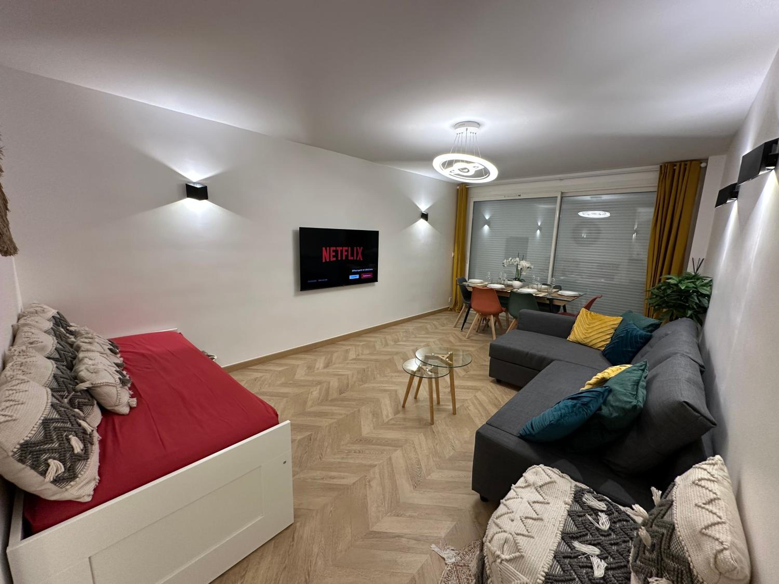PARIS-MONTROUGE Magnifique appartement 3 pièces de 78m2 avec PARKING - très cosy pour 1 - 6 personnes refait à NEUF -ENTIRE APARTMENT LUXURIOUS AND WARM -M