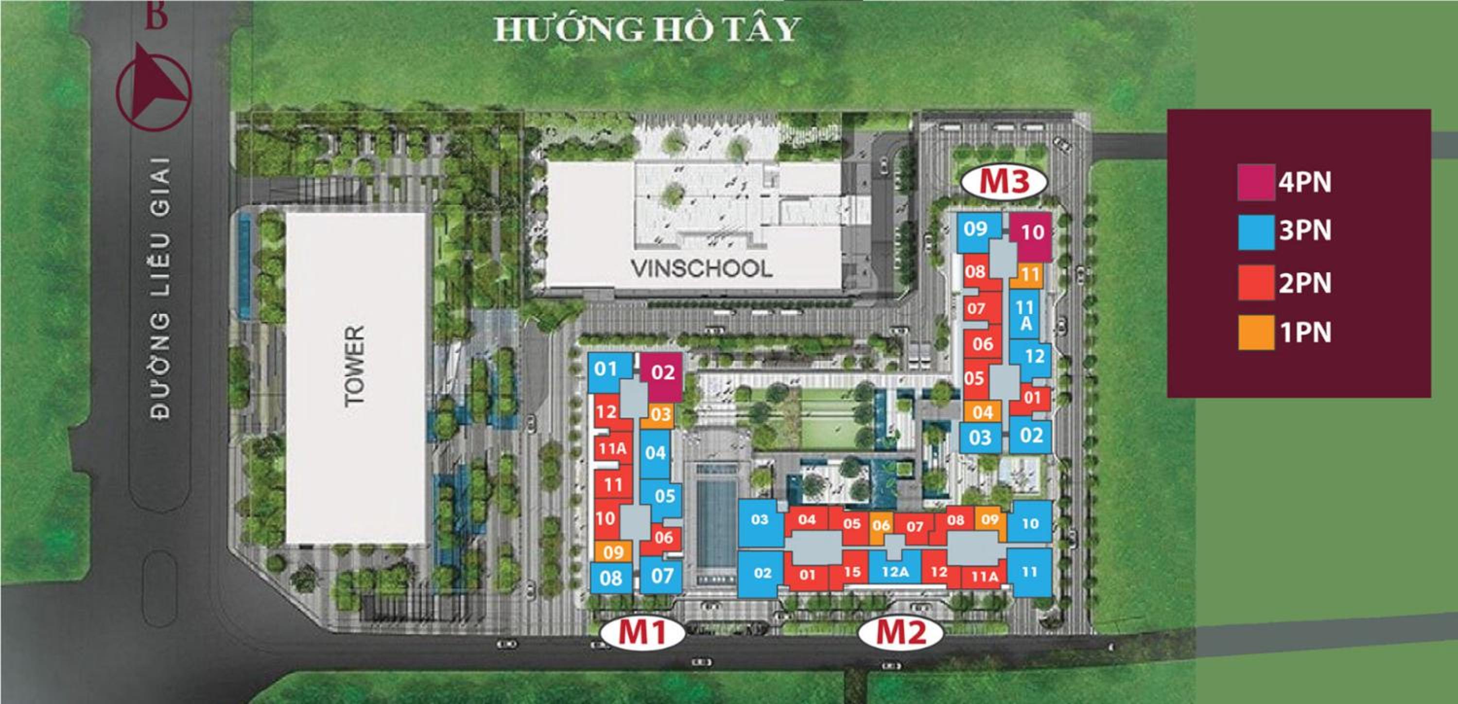 Vinhomes Metropolis Apartment near the United Nations
