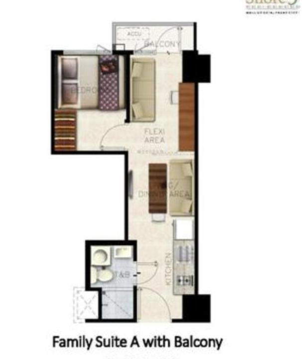 Near MOA Manila Bay Airport via NAIAX Balcony WiFi SHORE#3 Residences view 5