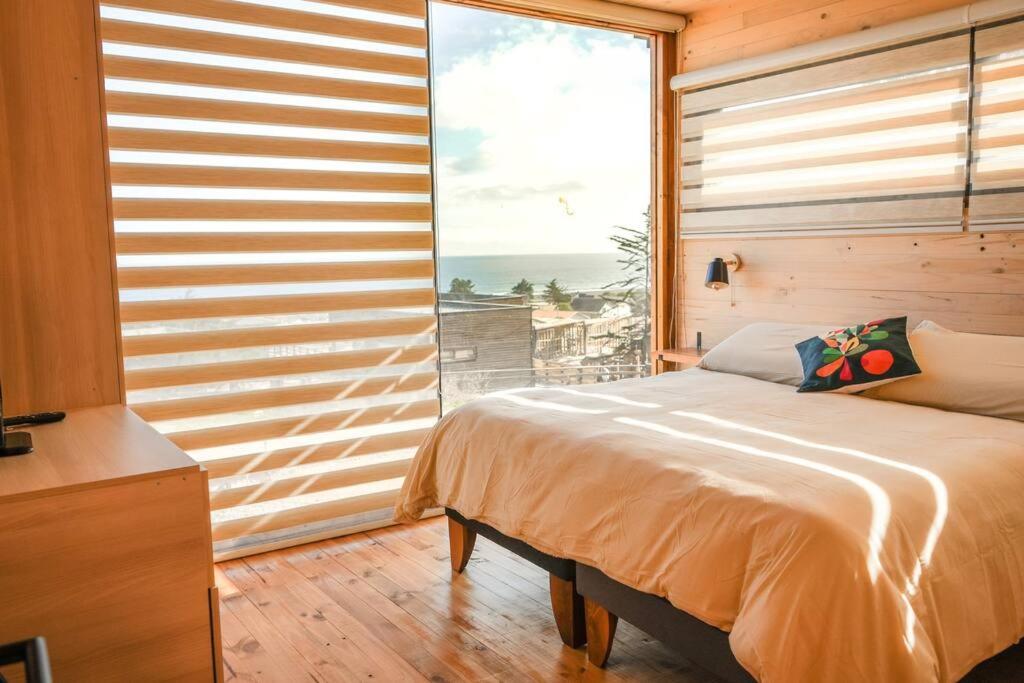 Pichilemu en familia, vista al mar y hot tub
