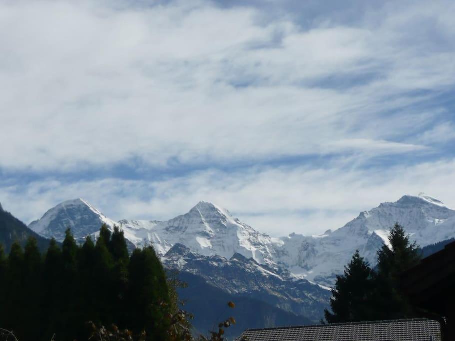 Swiss Traditional Chalet with Alpine Mtn View