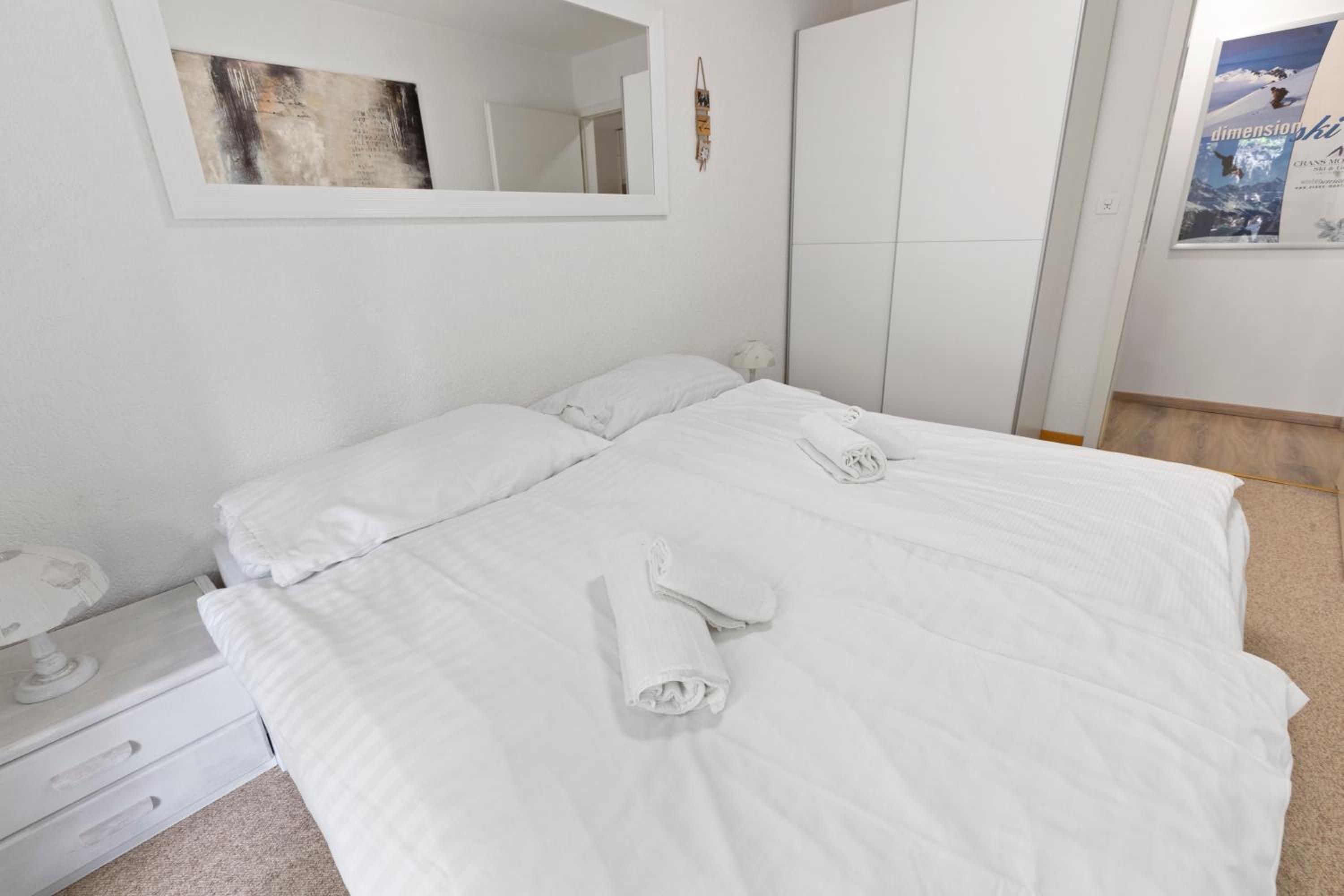 Appartement paisible au pied des pistes de ski