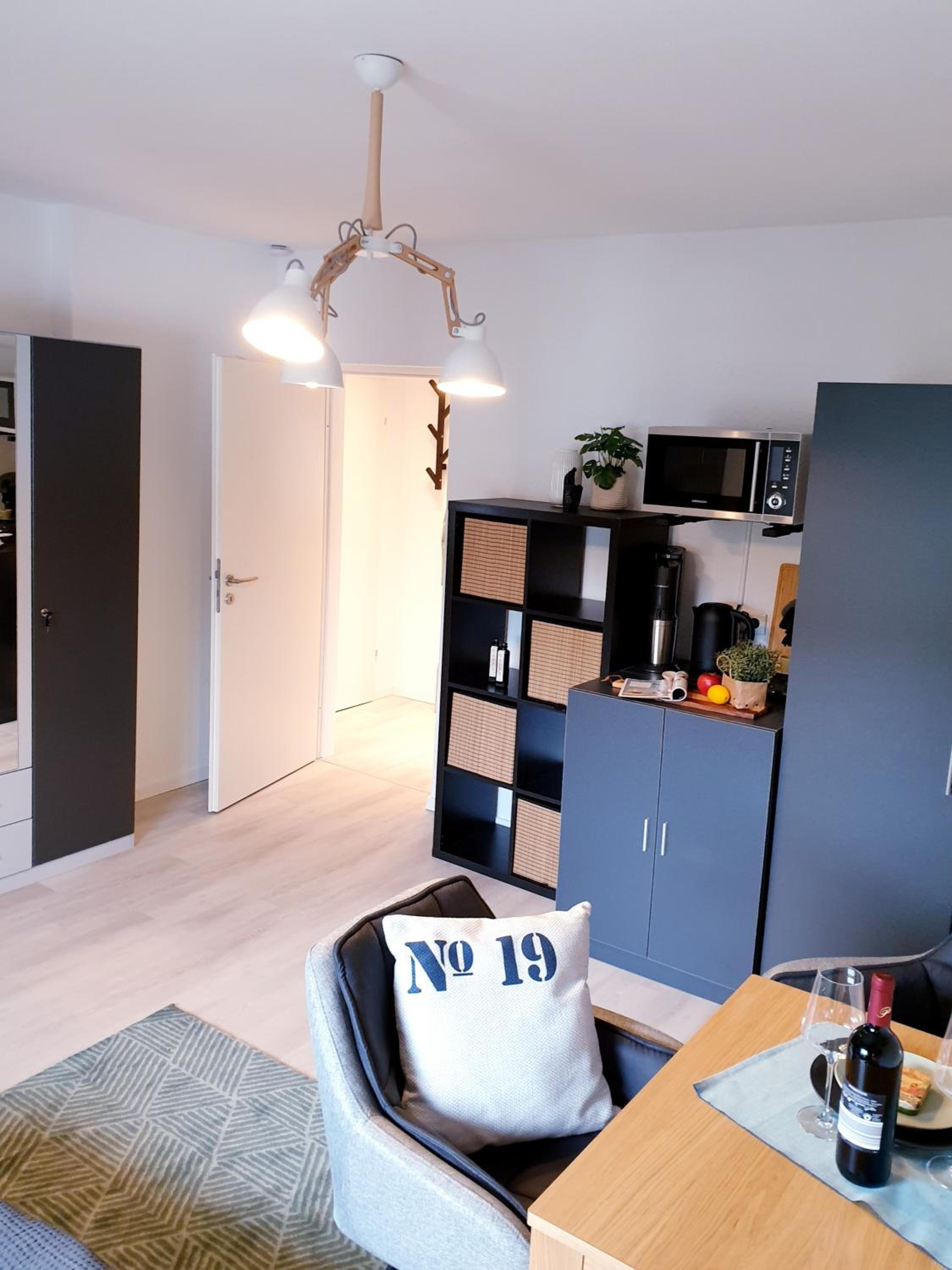 RtR Apartment Herne - Für 1 Person - Voll ausgestattet - Zentrum - Parken - Smart TV - WIFI - Modern