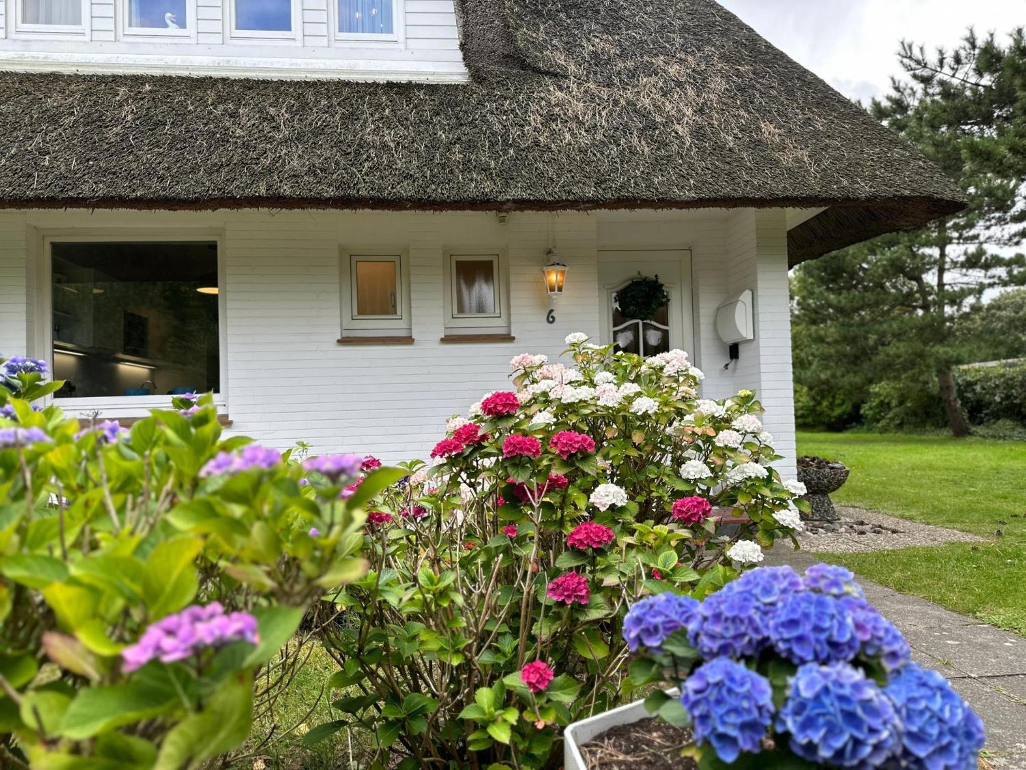 Endreihenhaus in Keitum mit Badewanne und Grossem Garten
