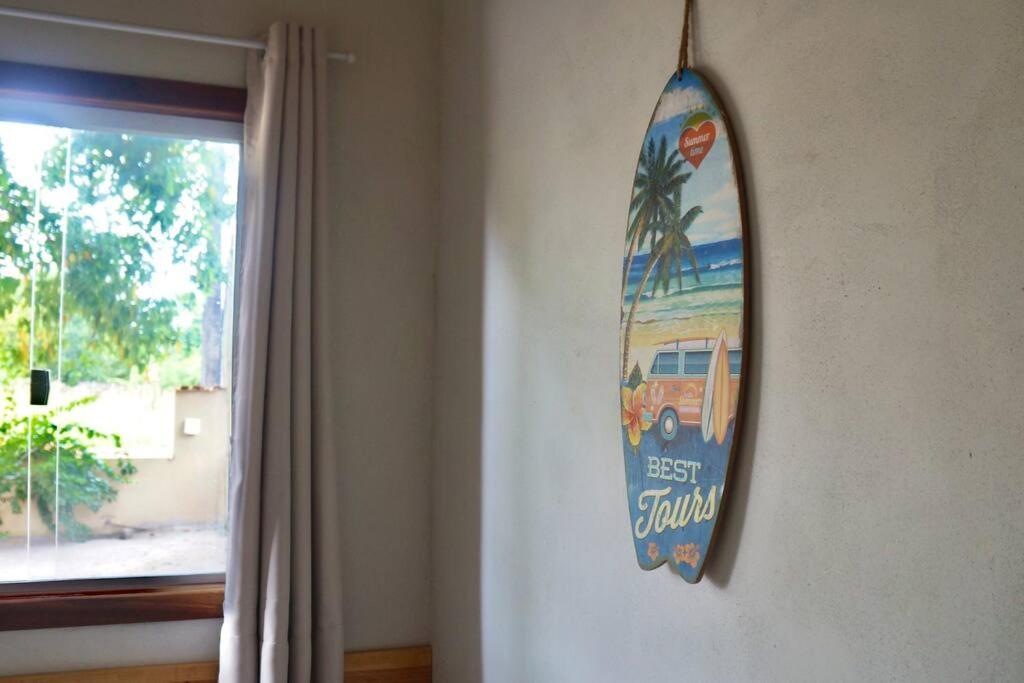 Casa a 4 minutos a pé da praia com 3 quartos climatizados