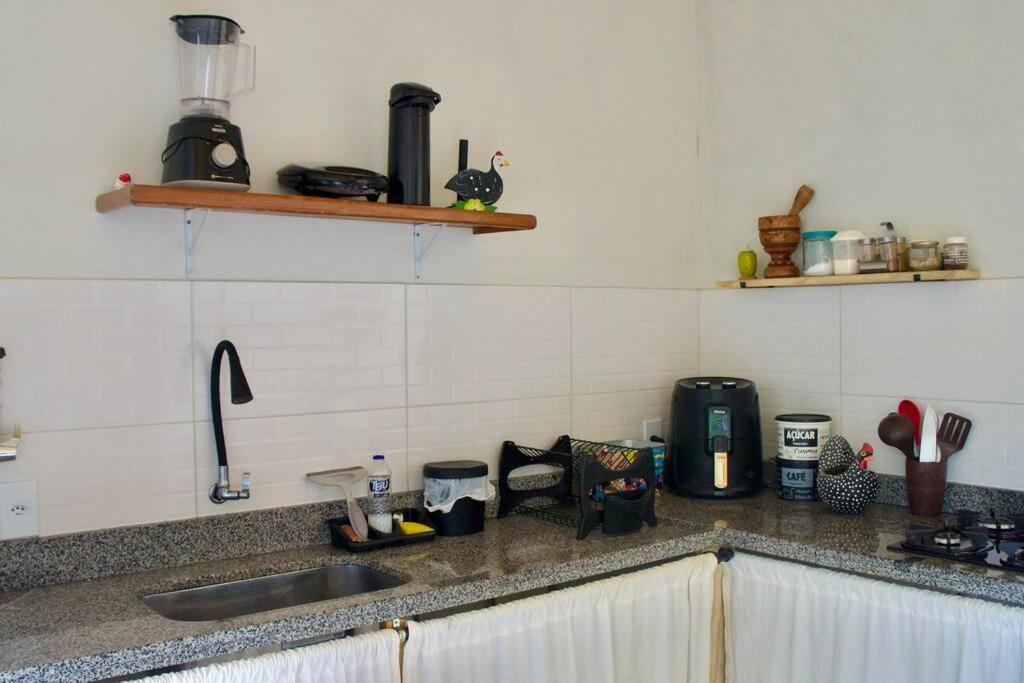 Casa a 4 minutos a pé da praia com 3 quartos climatizados
