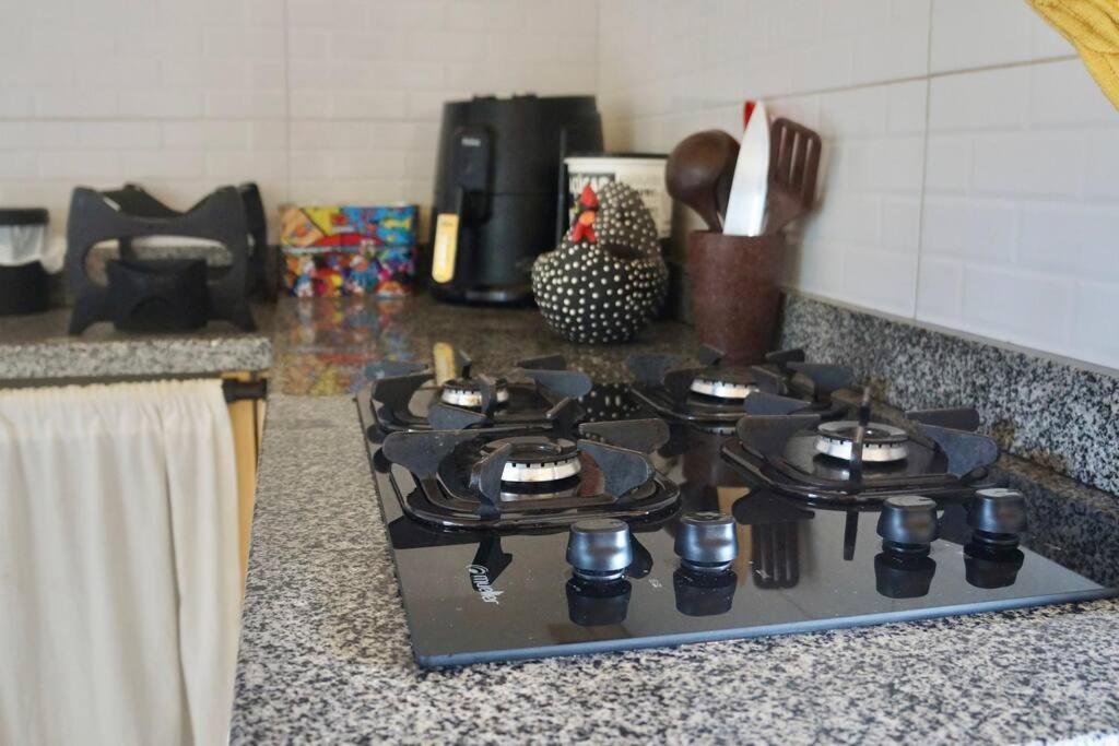 Casa a 4 minutos a pé da praia com 3 quartos climatizados