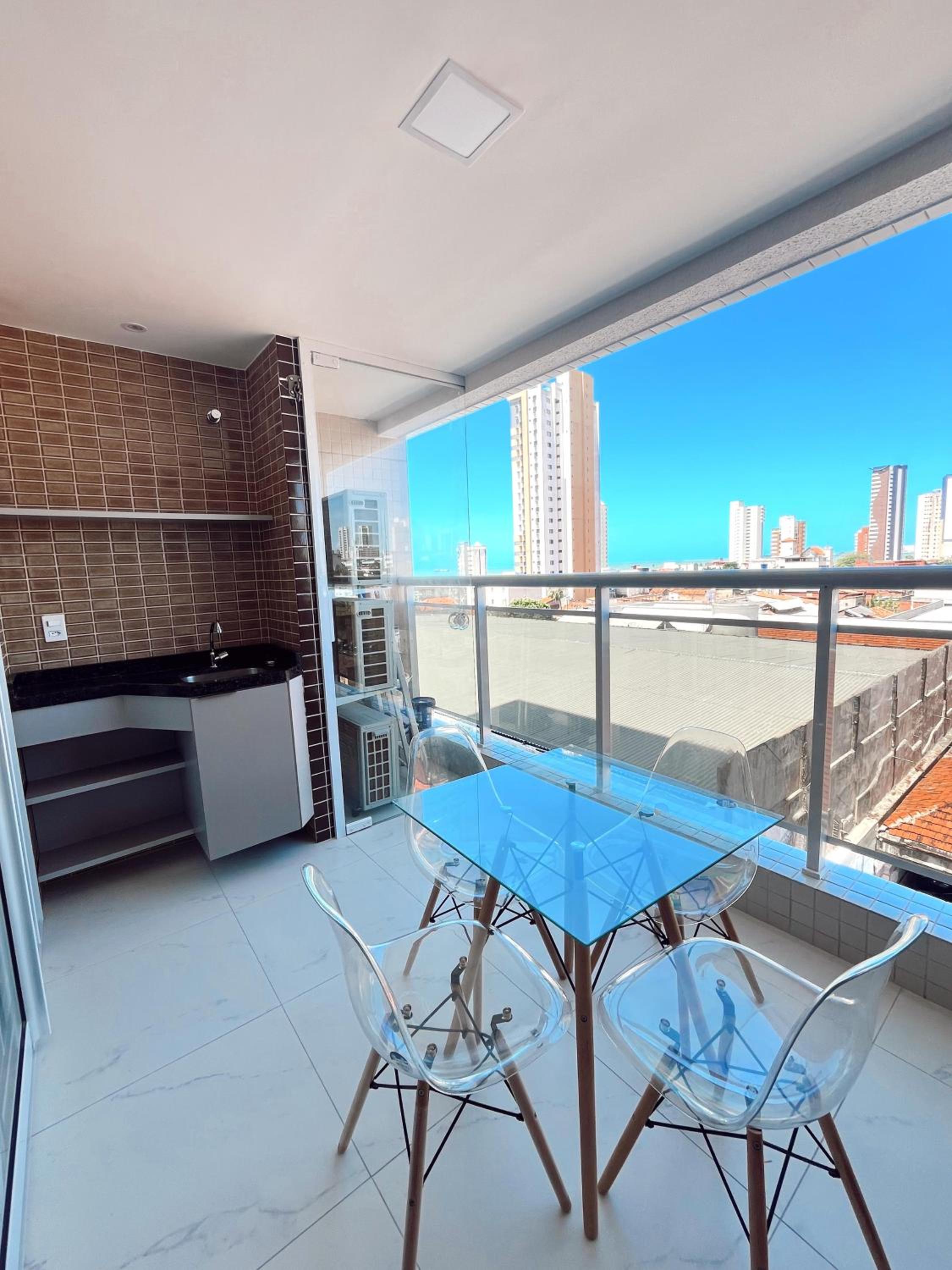 Acquarius residence estrutura de nova construção situada na praia de Iracema