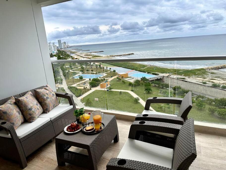 Ocean view in a Luxury suite