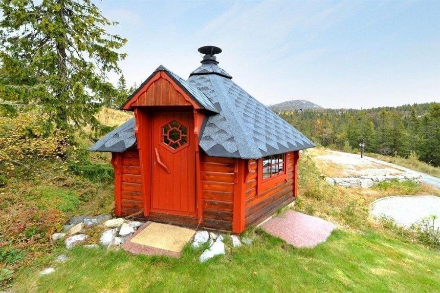 Flott hytte på Lifjell view 4