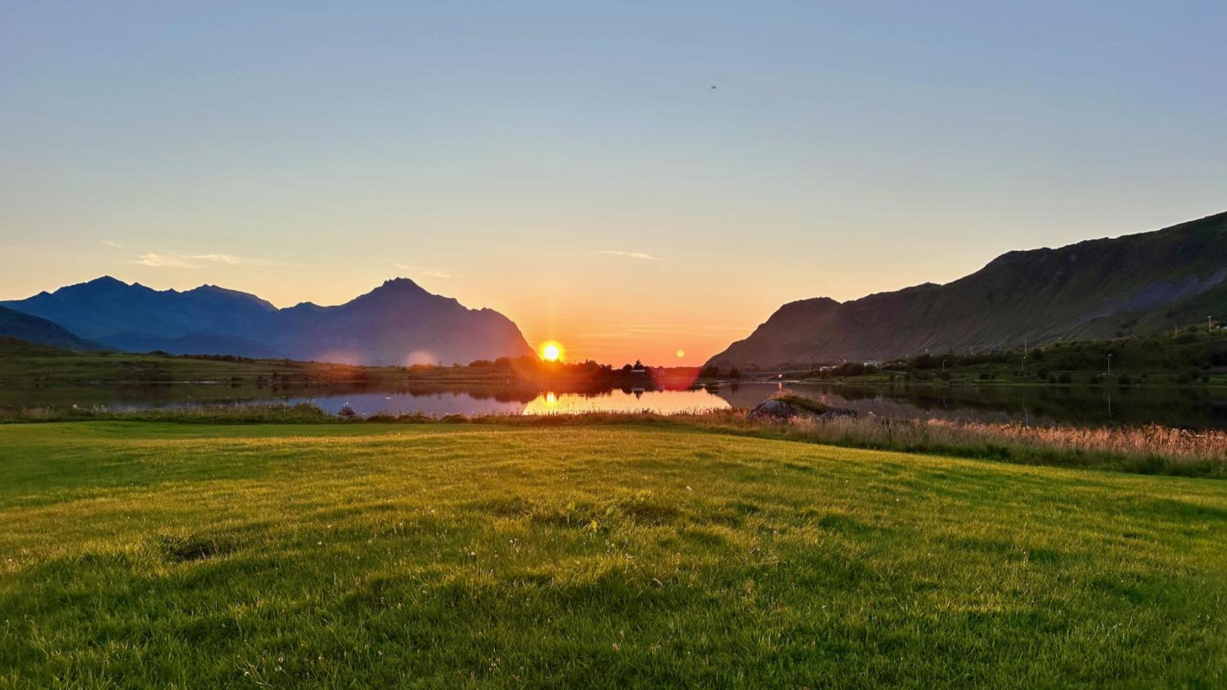 Lofoten Wildlife Panorama view 2