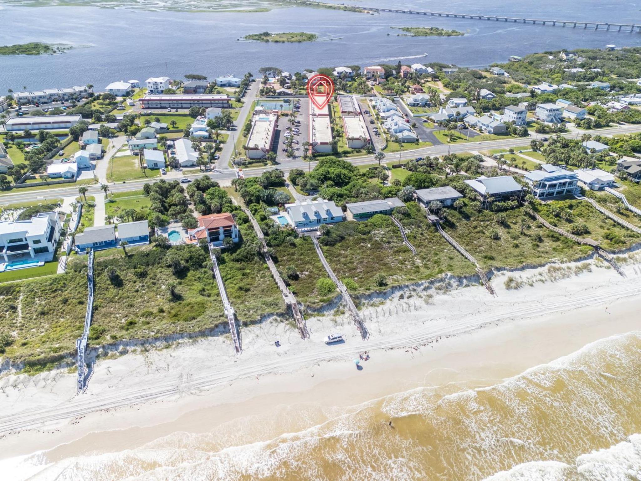 Coastal Condo - Walk to Beach Pool Pickleball and Boat Ramp view 3